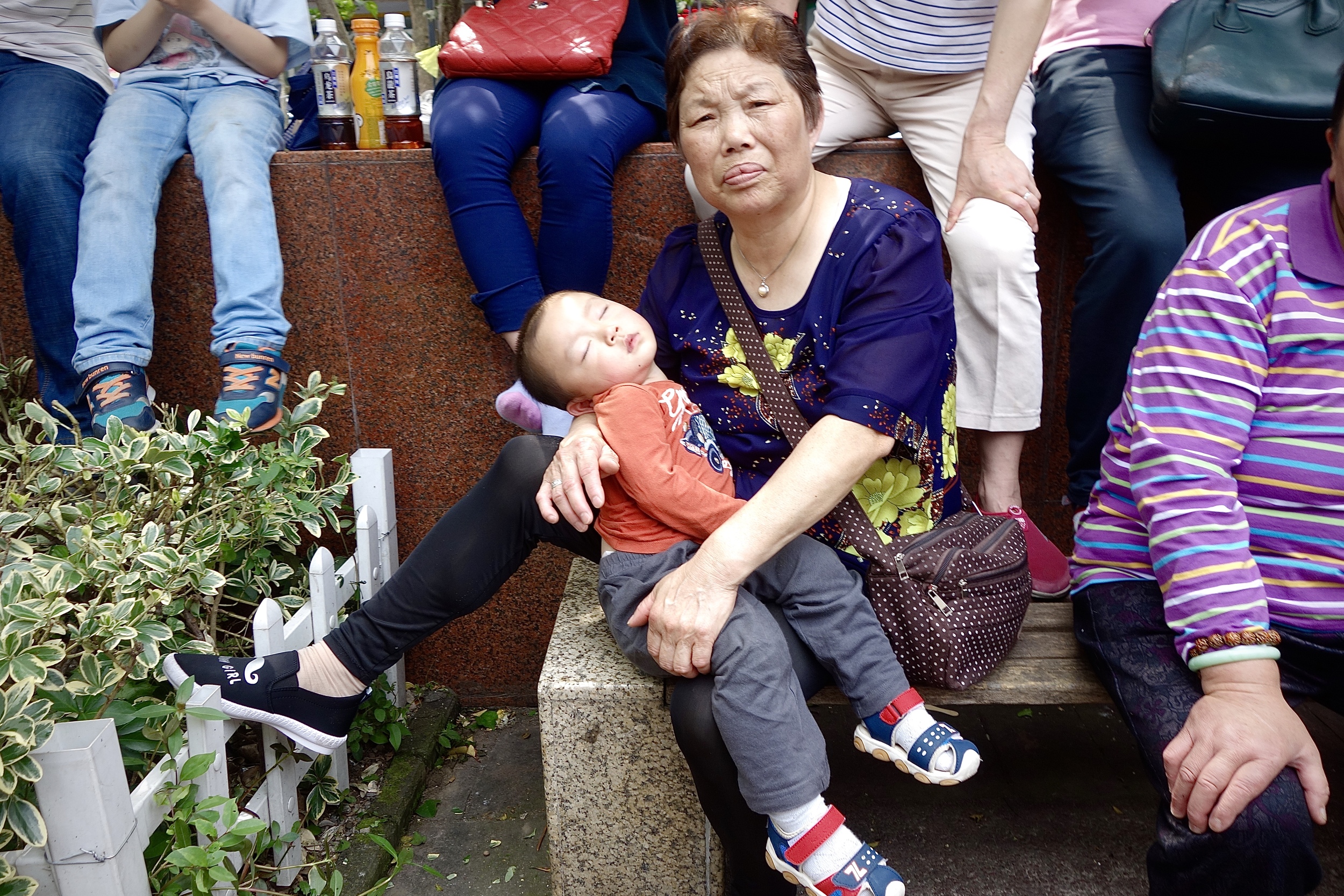 GRANDMOTHER AND CHILD