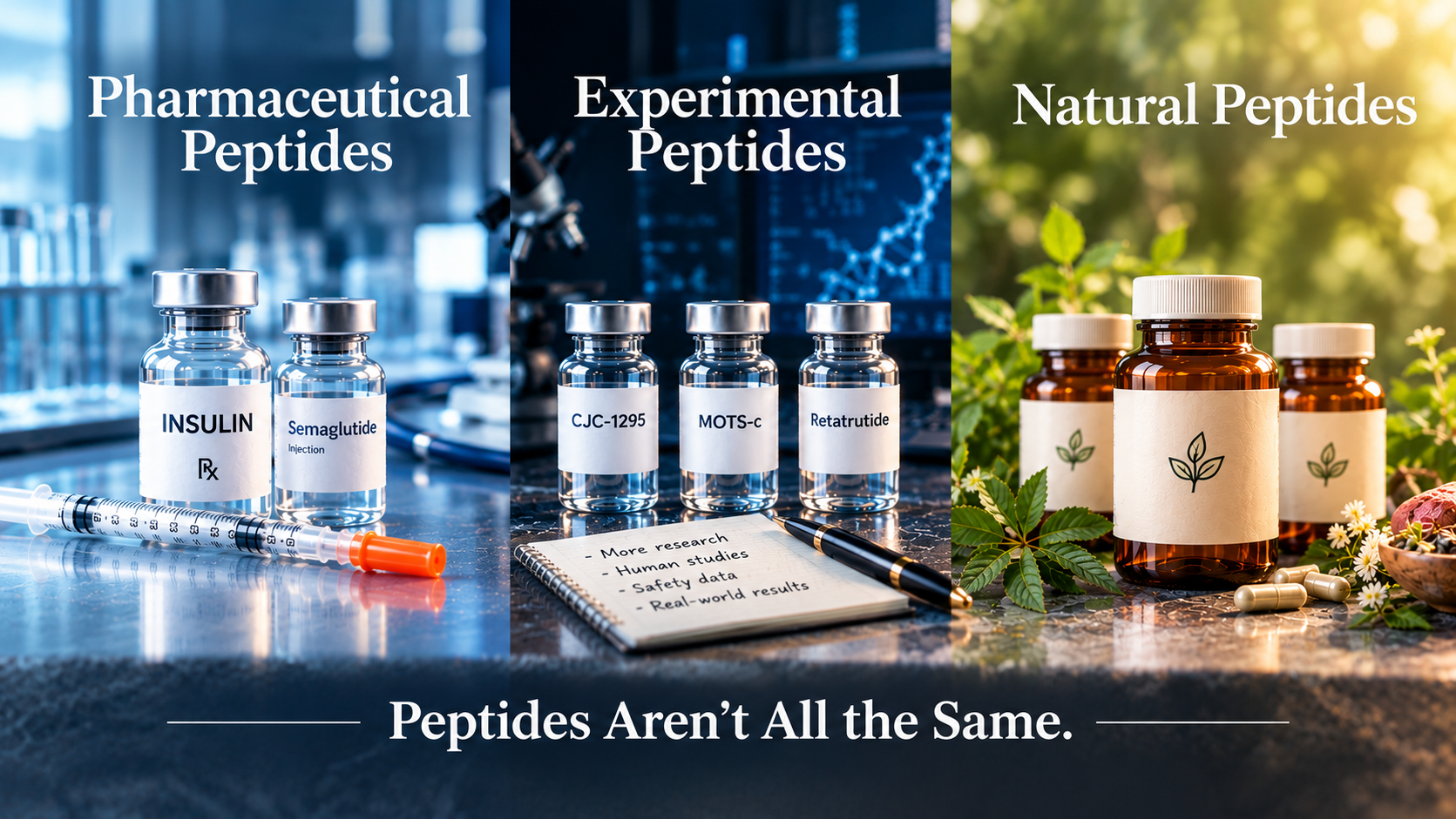 Peptides, Promises &amp; Proof: What Happens When Biology Meets Marketing.
