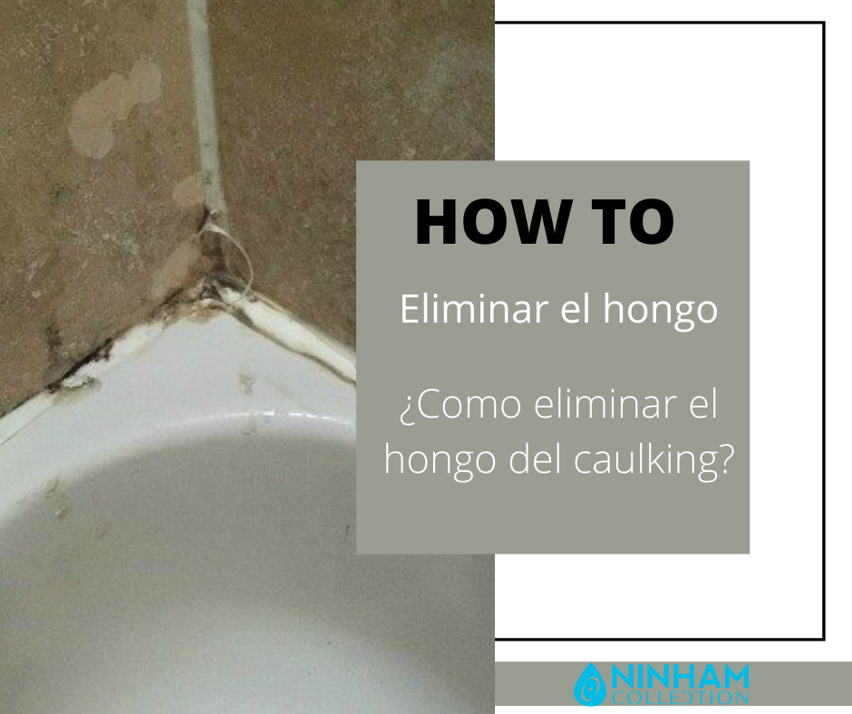 COMO QUITAR EL HONGO DEL CAULKING