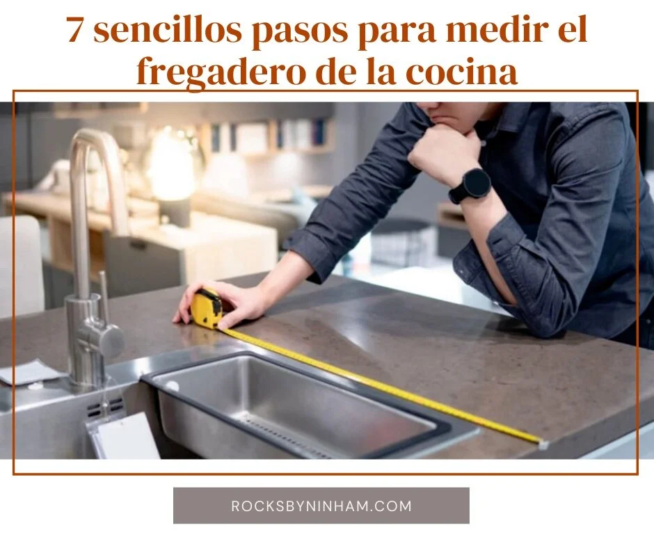 7 sencillos pasos para medir el fregadero de la cocina