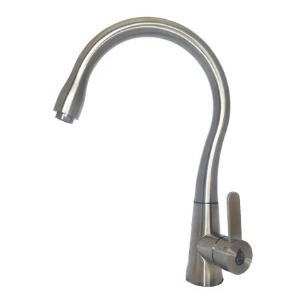 Faucet Brushed Nickel llave de cocina mezcladora moderna grifo (Copy)