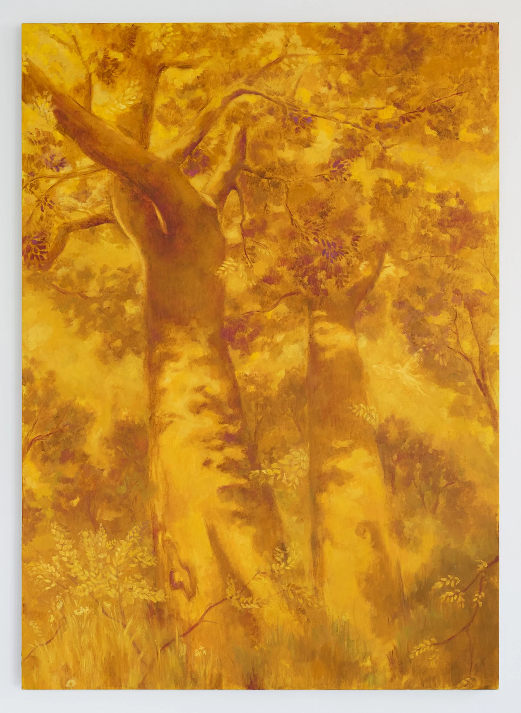 Yellow trees