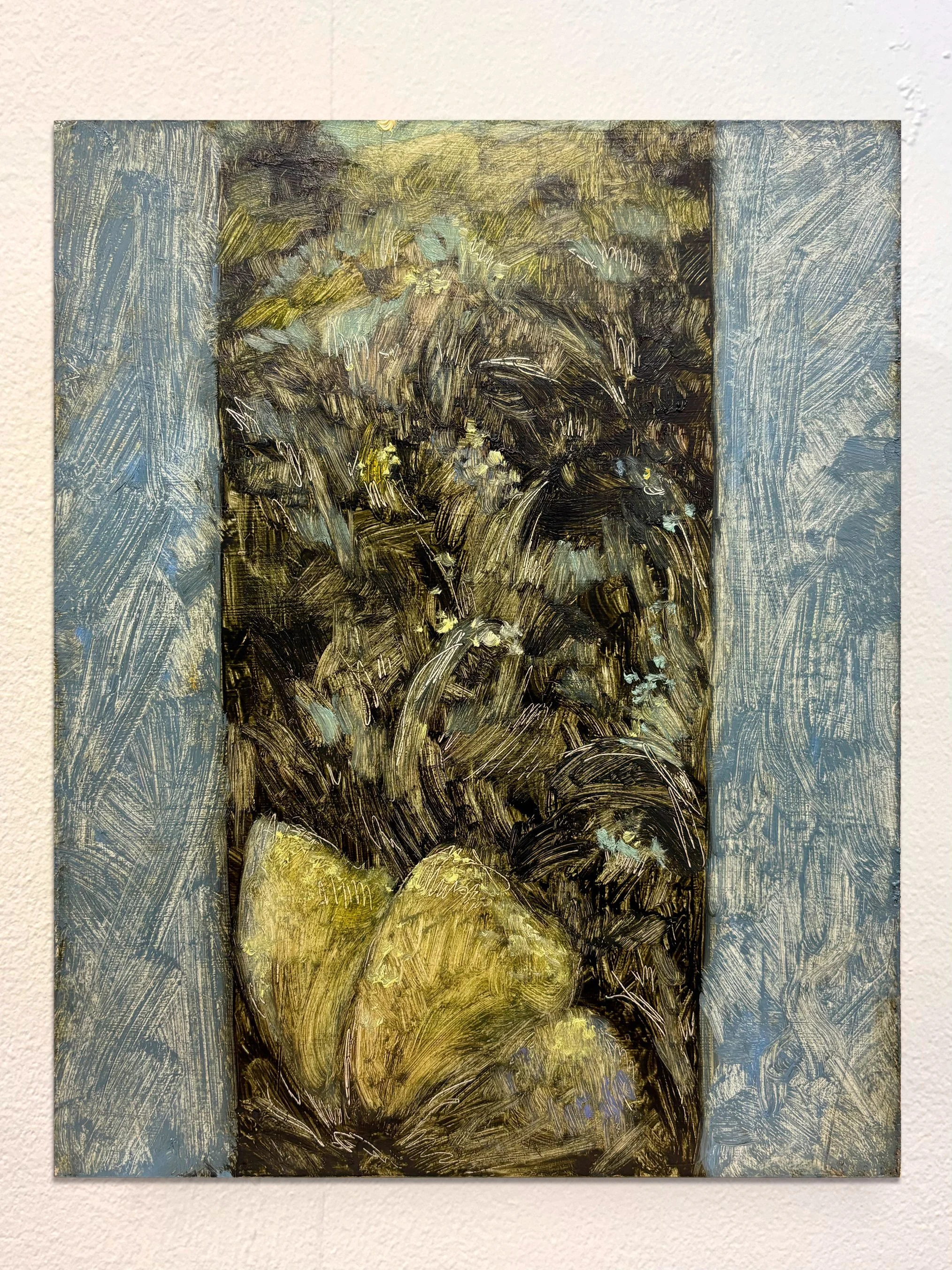 Untitled, 25 x 20cm, oil on masonite