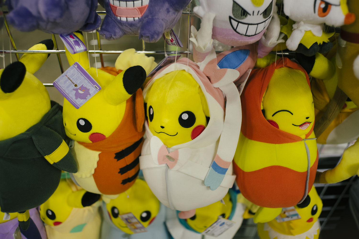 New-gen Eeveelution Pikachu plush. June 9, 2017