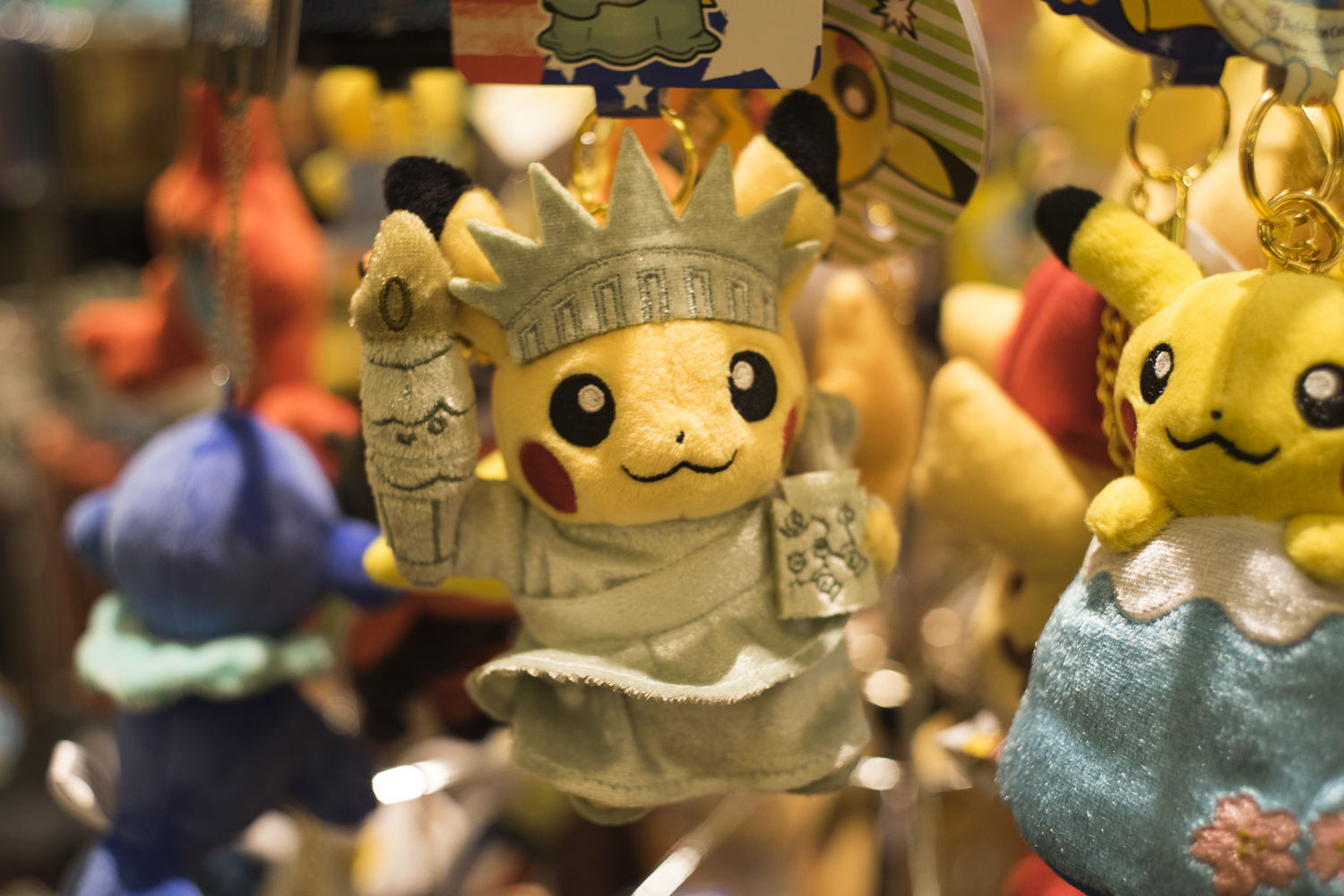 Pikachu plush. June 9, 2017