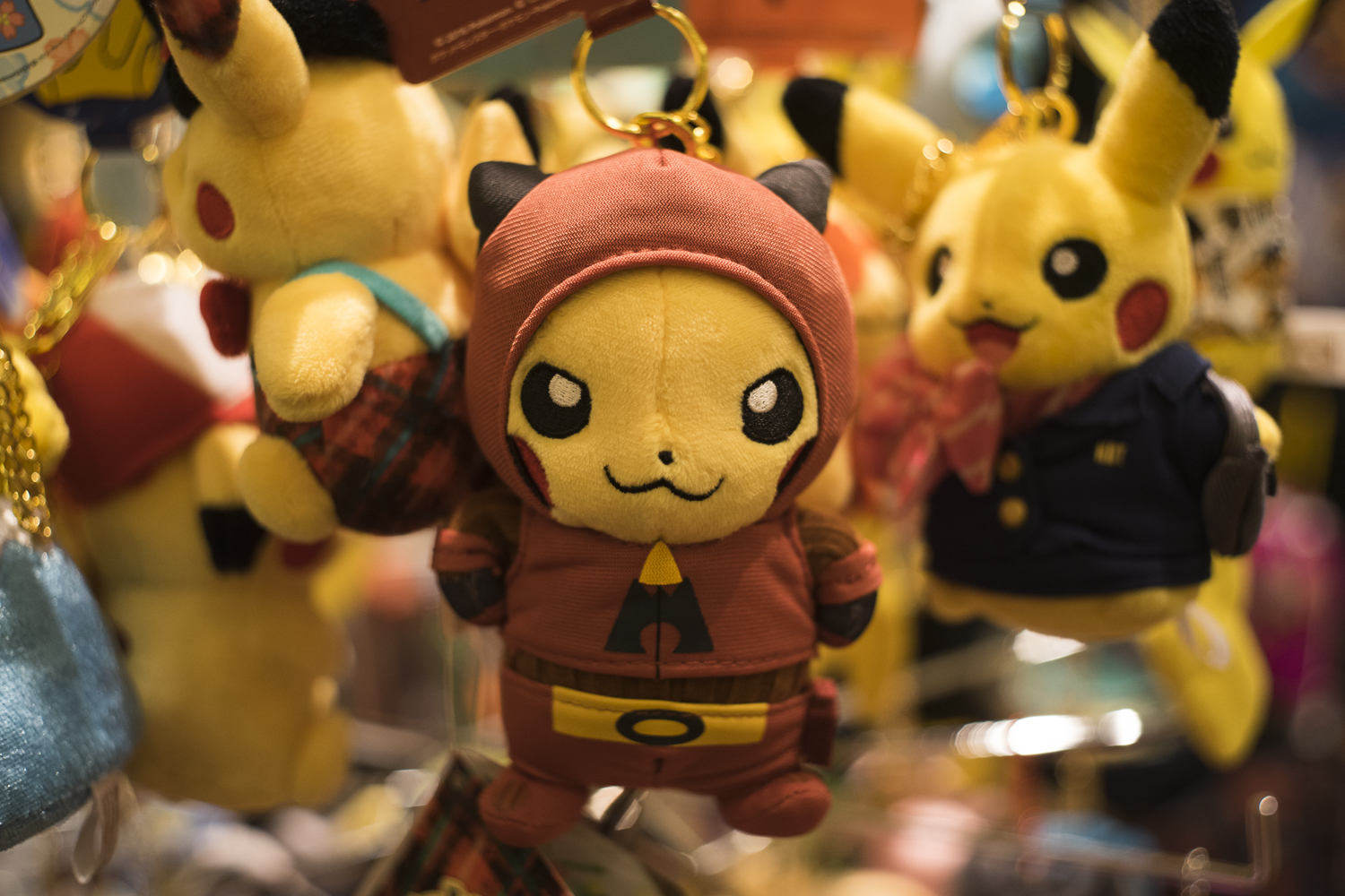 Pikachu plush. June 9, 2017
