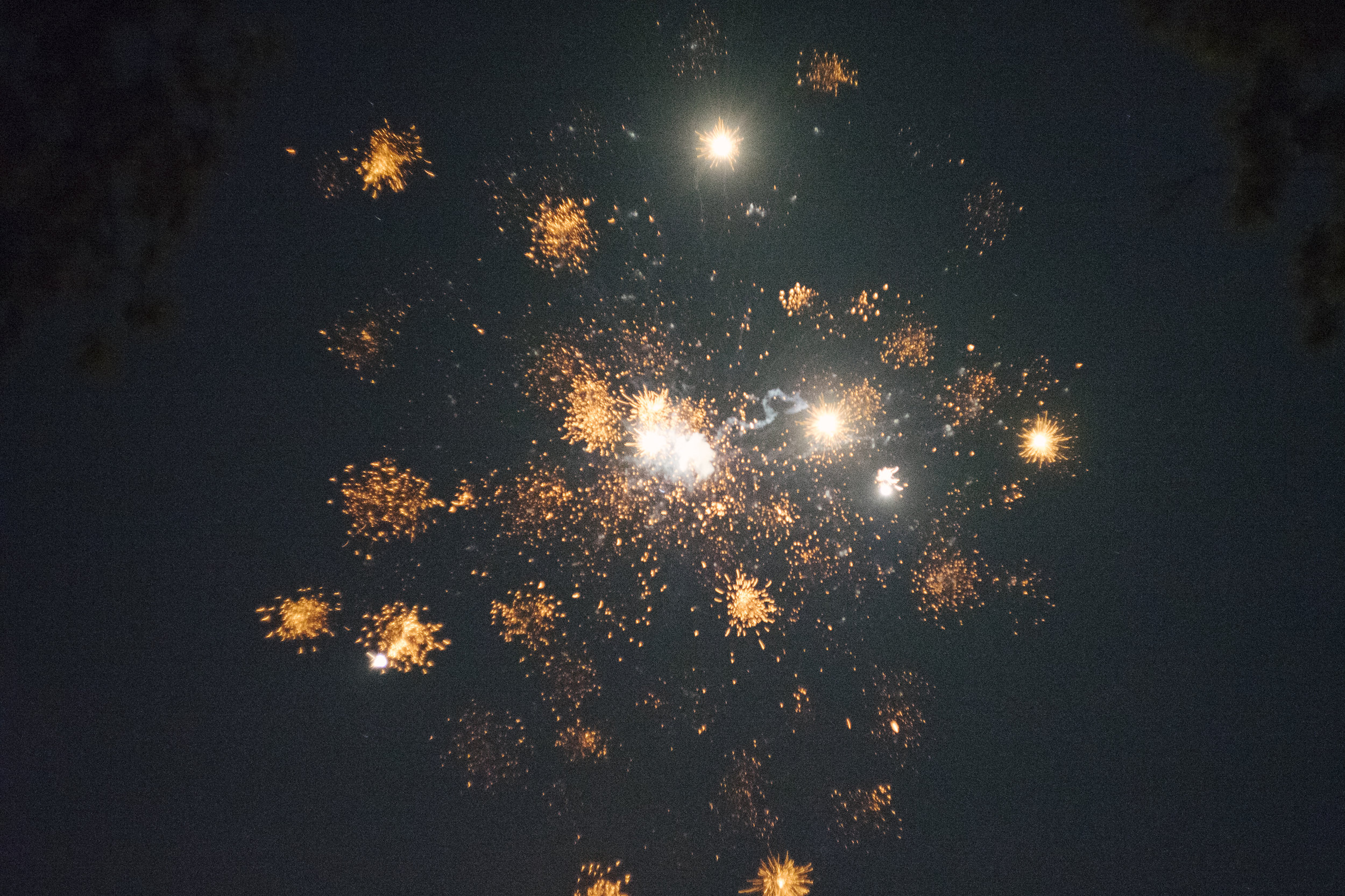 July 4th fireworks. July 4, 2017