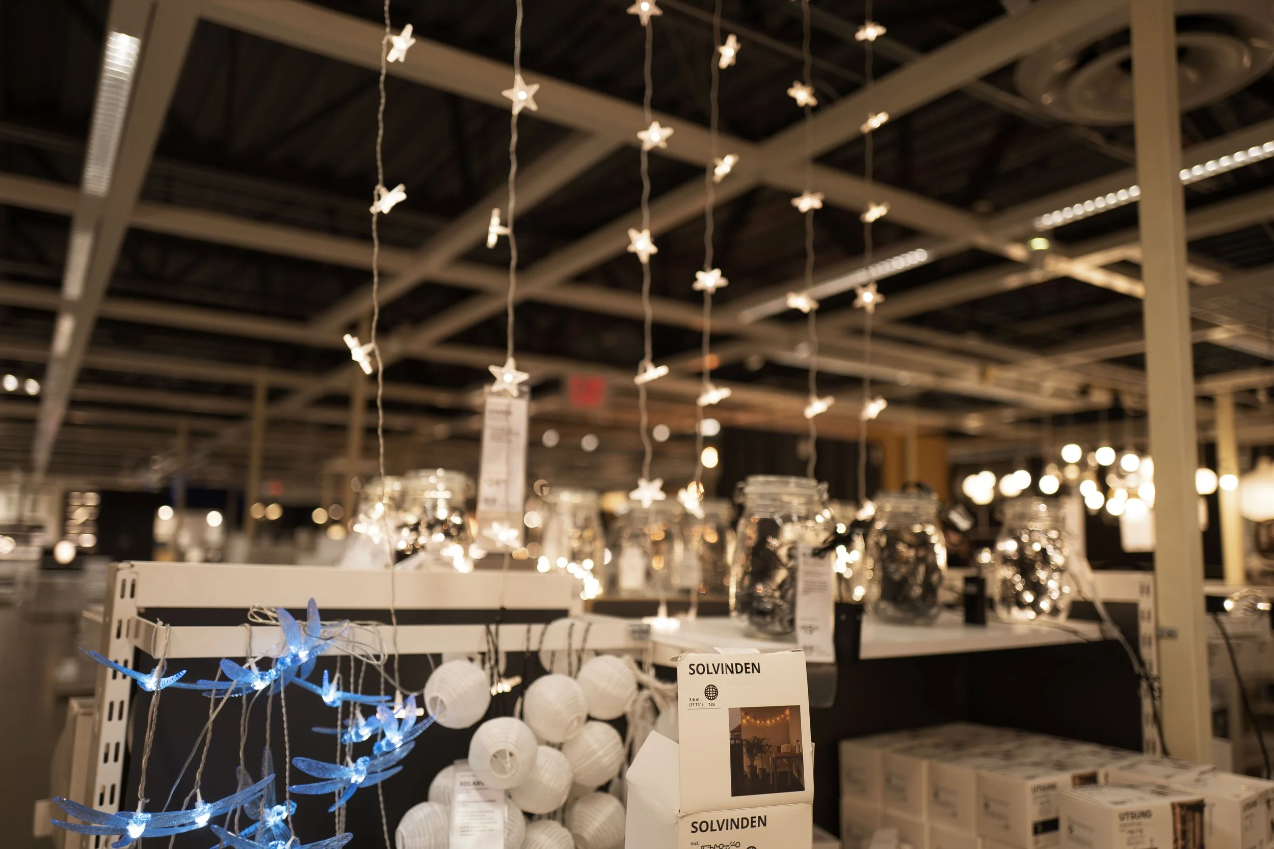 IKEA lighting