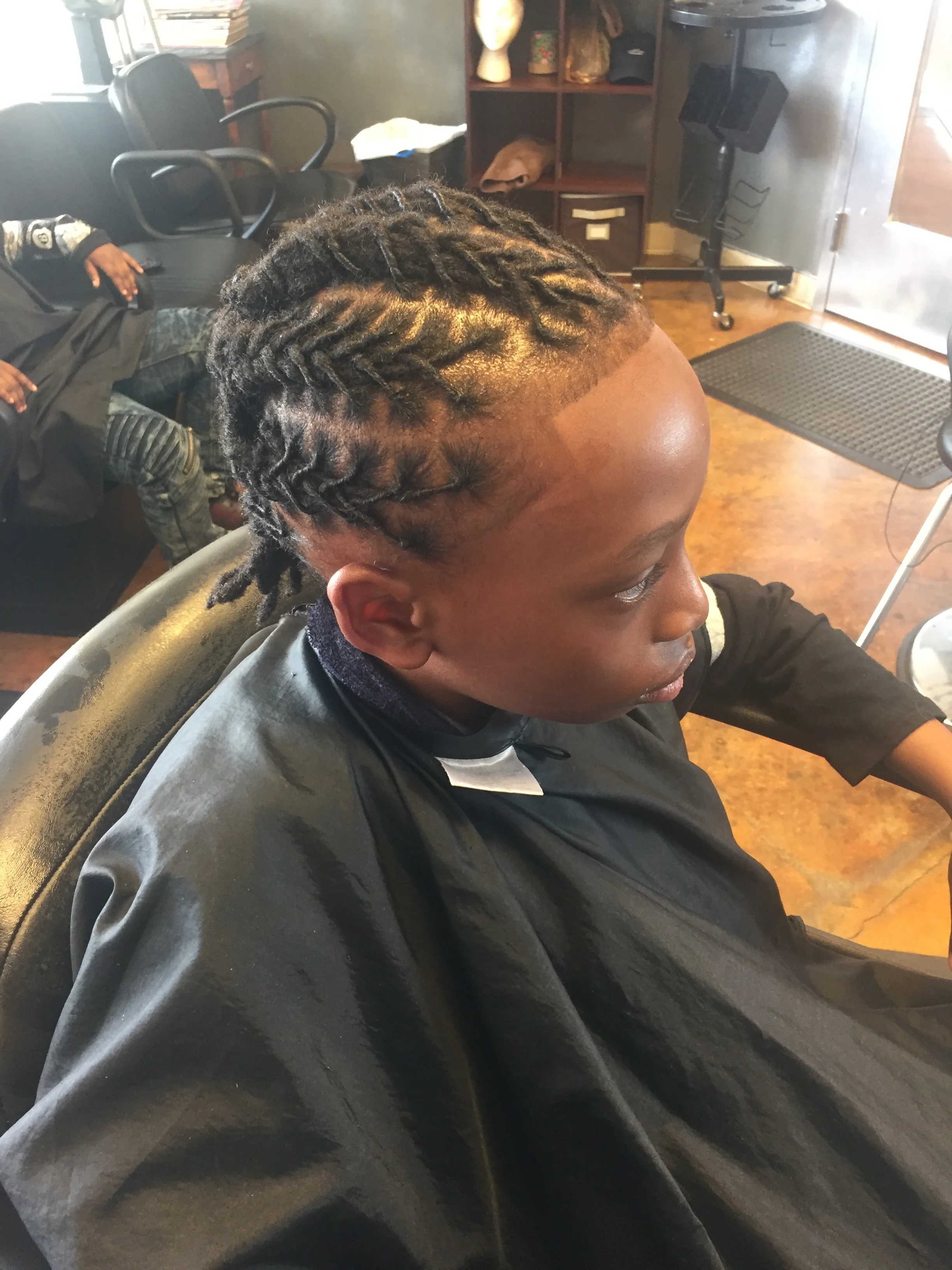  Child loc retwist &amp; line up 