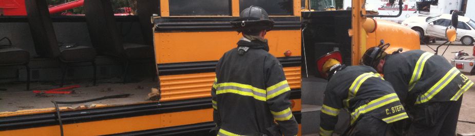 School bus extrication