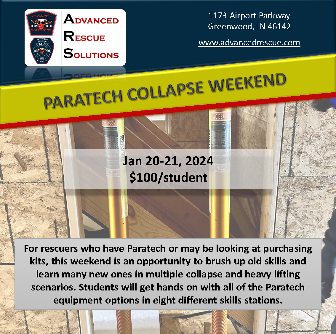 Paratech Collapse Weekend