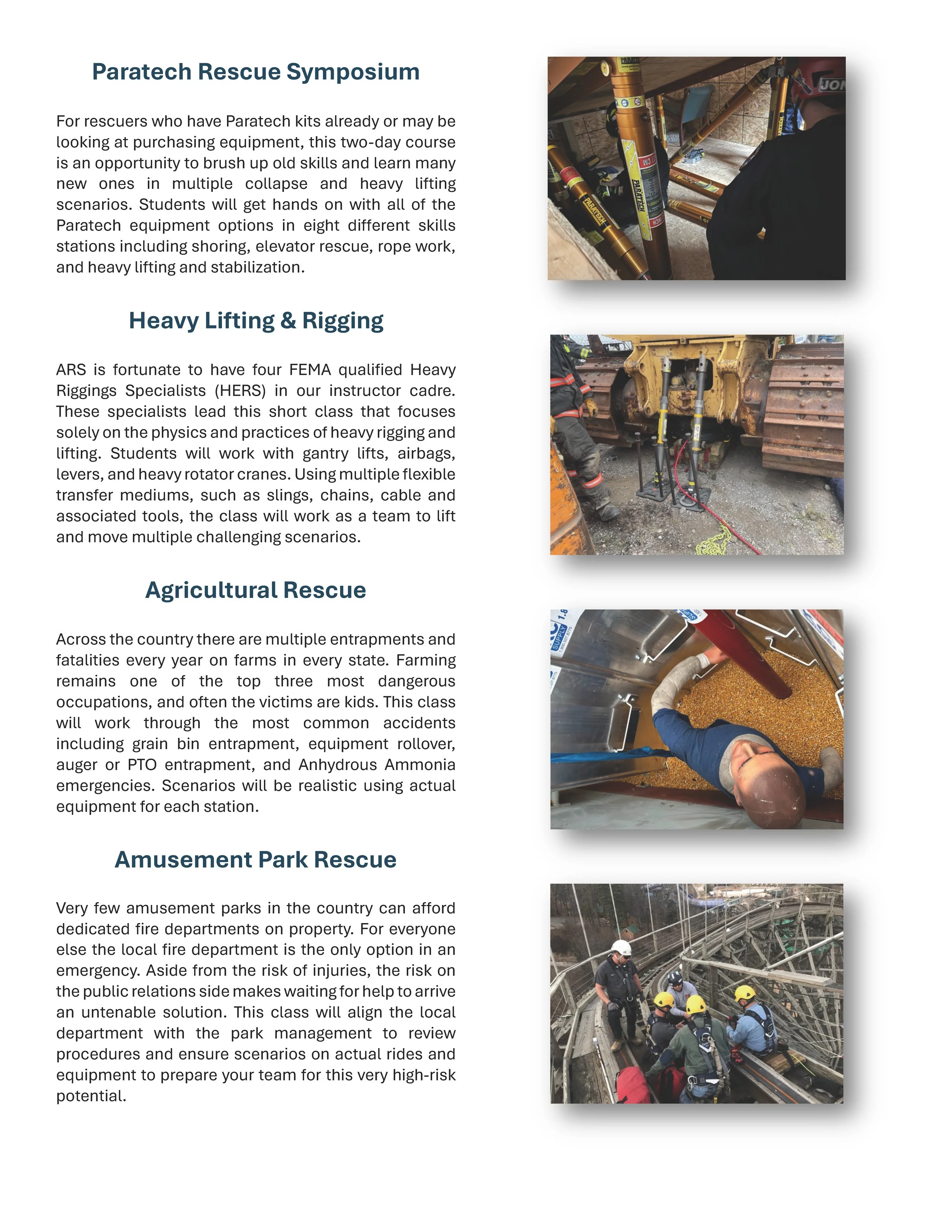 Rescue Catalog — Advanced Rescue Solutions