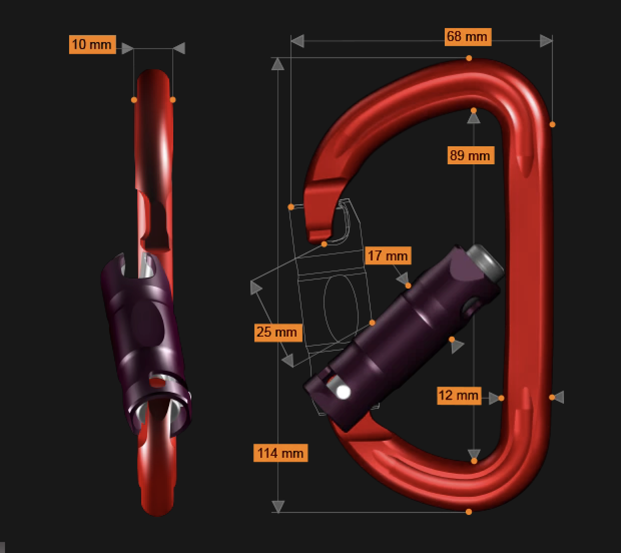 Rock Exotica rockD Auto-Lock (Black)