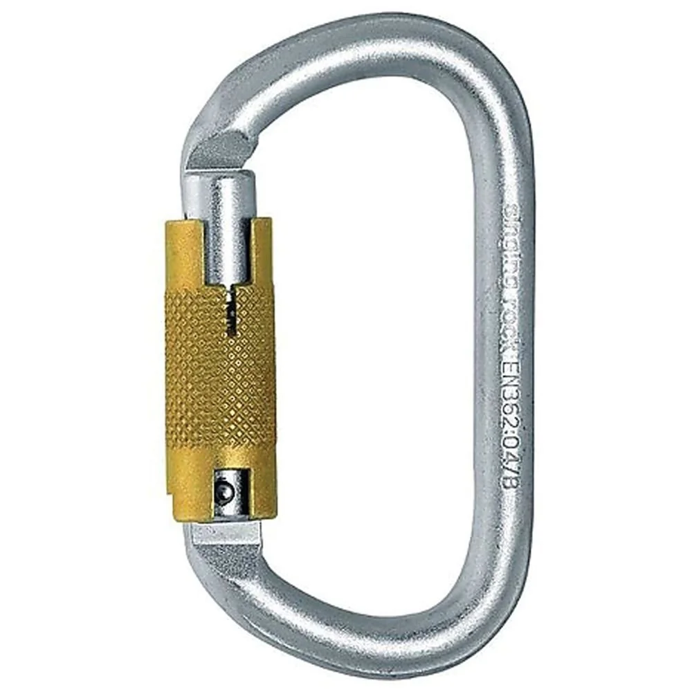Singing Rock STEEL OVAL CARABINER 3AL