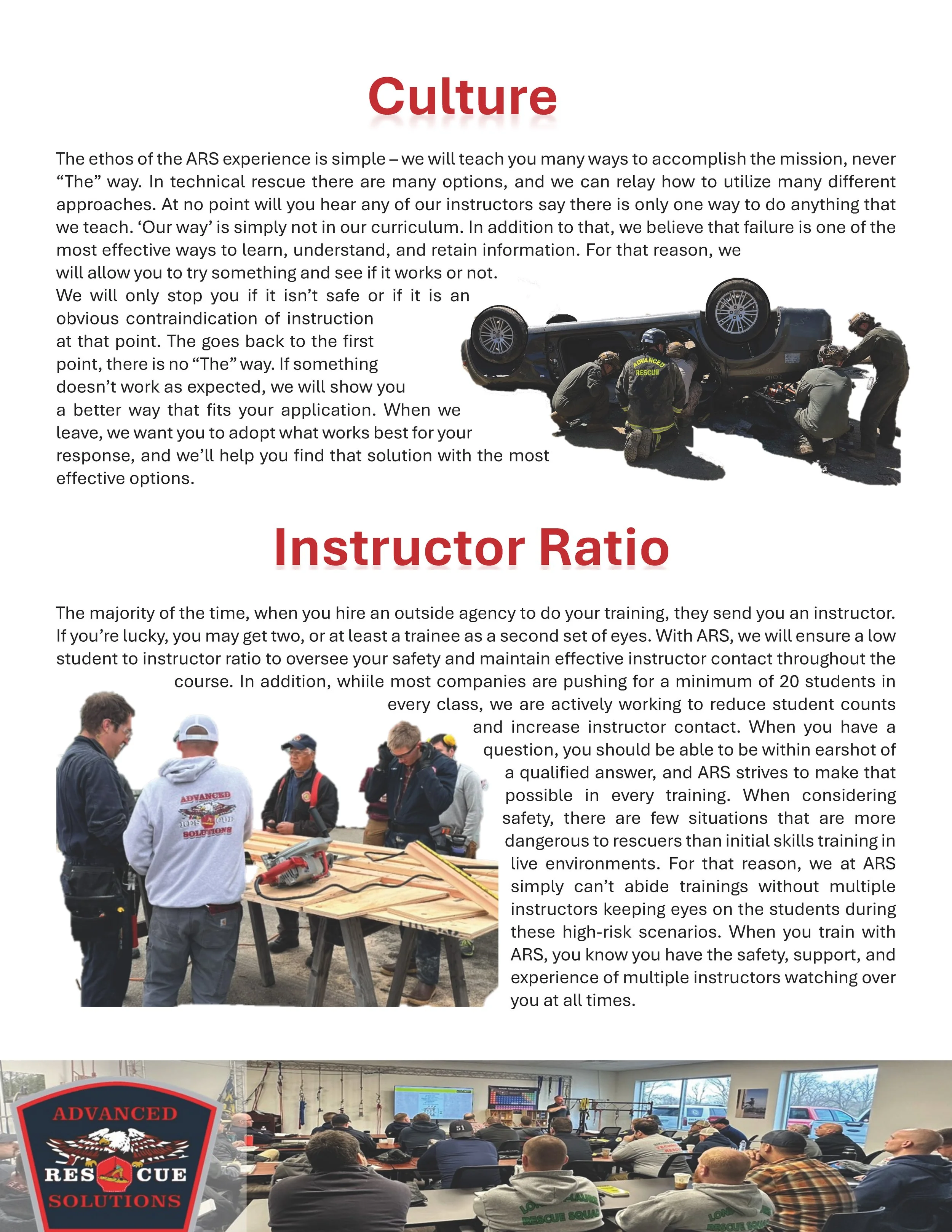 Rescue Catalog — Advanced Rescue Solutions