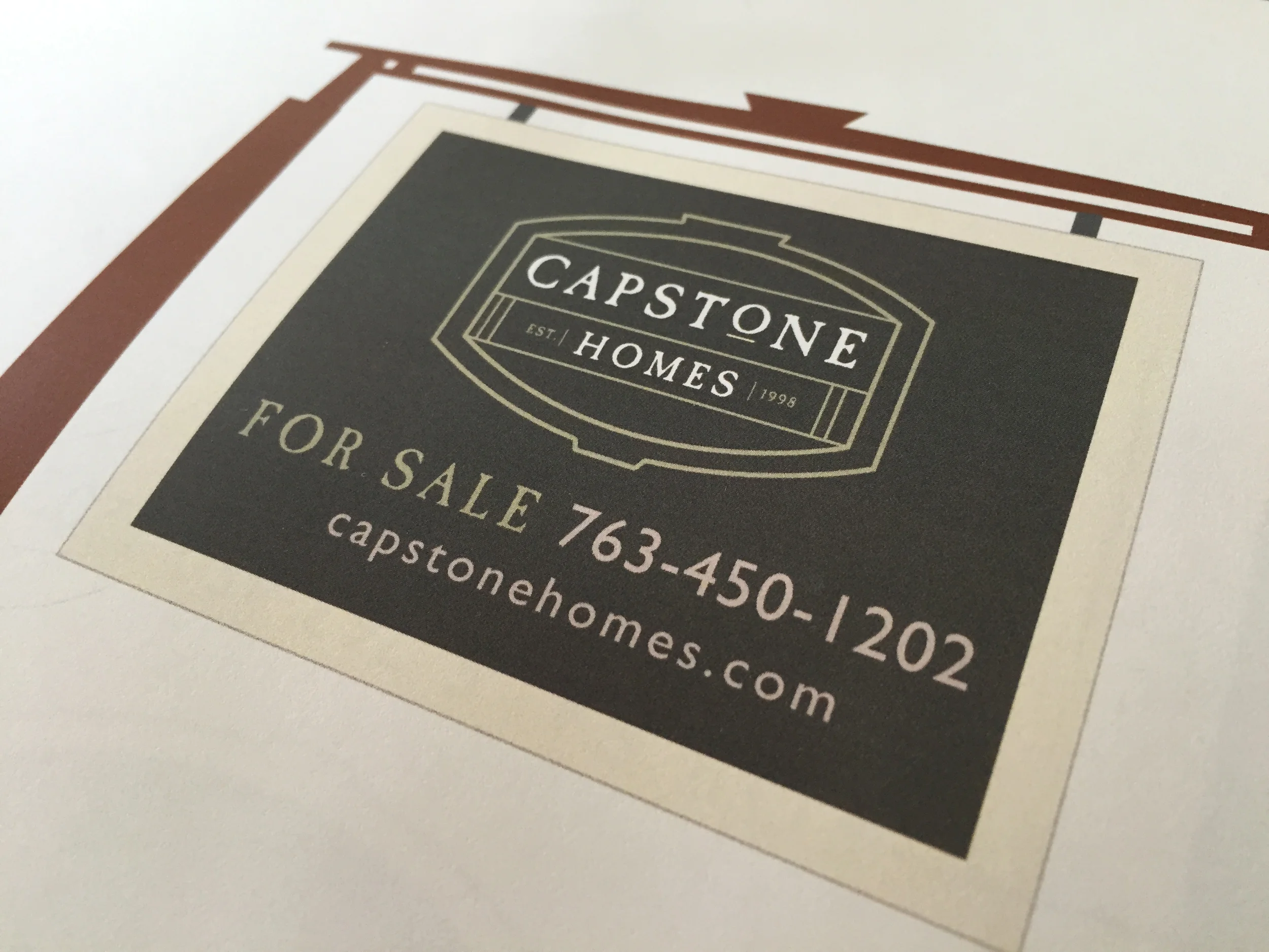 Capstone Real Estate Signage