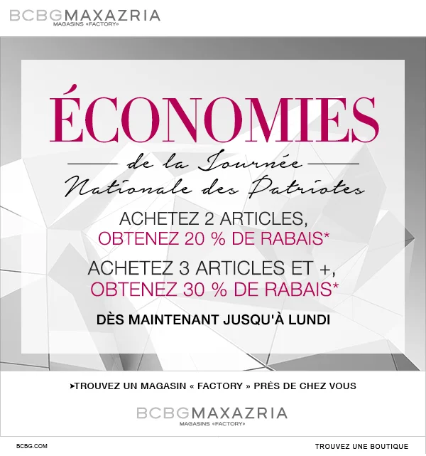 BCBG Email blast