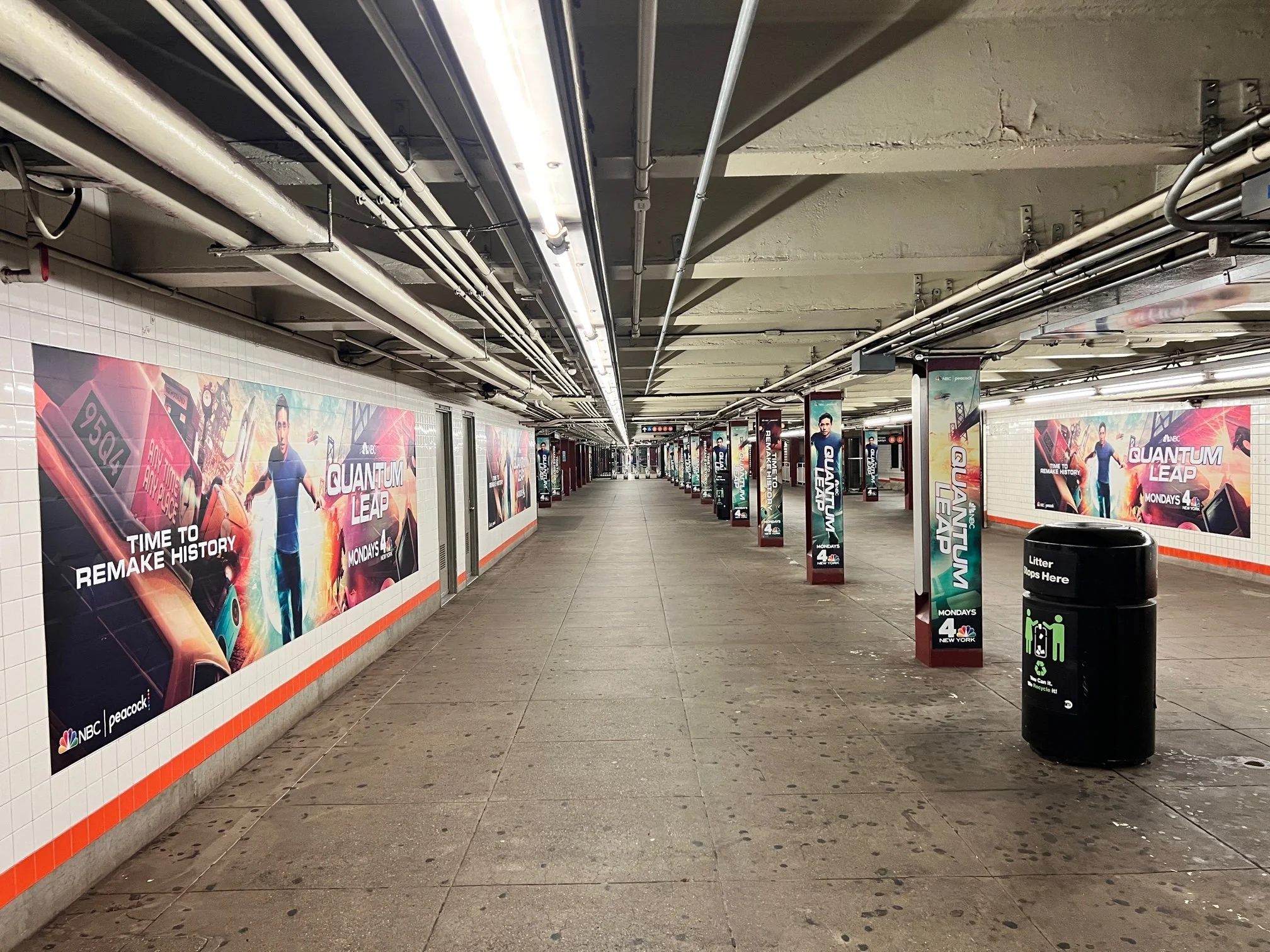 Quantum Leap NYC Subway Takeover