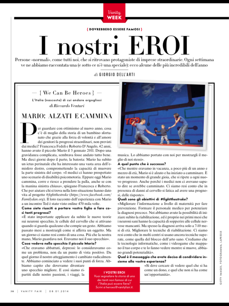 VanityFair Dicembre 2013