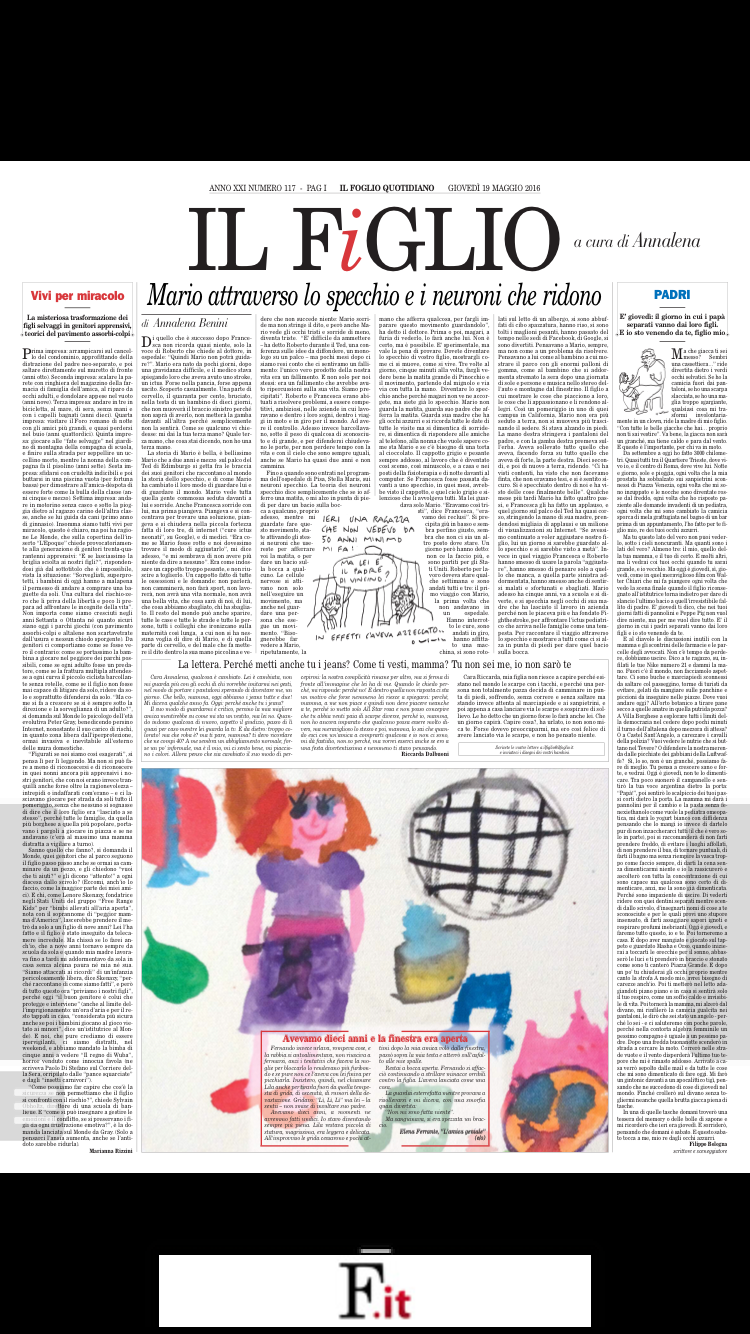 Il Foglio 19 Maggio 2016