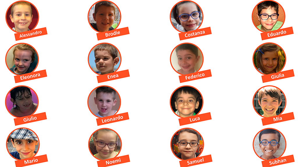 I bambini del Mirrorable Camp