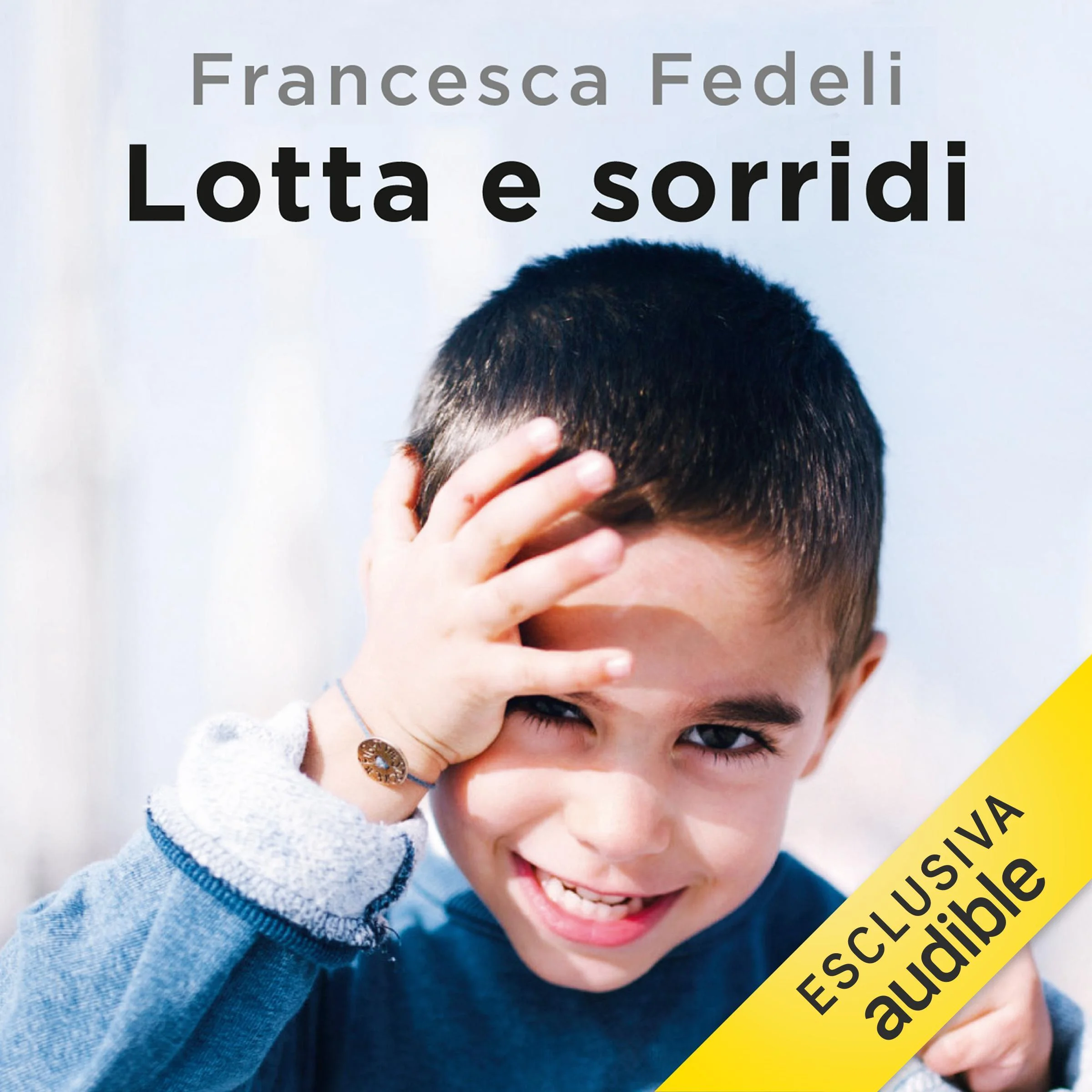 Lotta e sorridi. Una storia d’amore e scienza. (AUDIOLIBRO) di Francesca Fedeli, letto da Claudia Razzi Dal 6/10/2019, in occasione della giornata mondiale della Paralisi Cerebrale, potrai ascoltare anche la versione audiolibro dal portale Audible https://www.audible.it/pd/Lotta-e-sorridi-Audiolibri/B07YGWJKJR?qid=1570347244