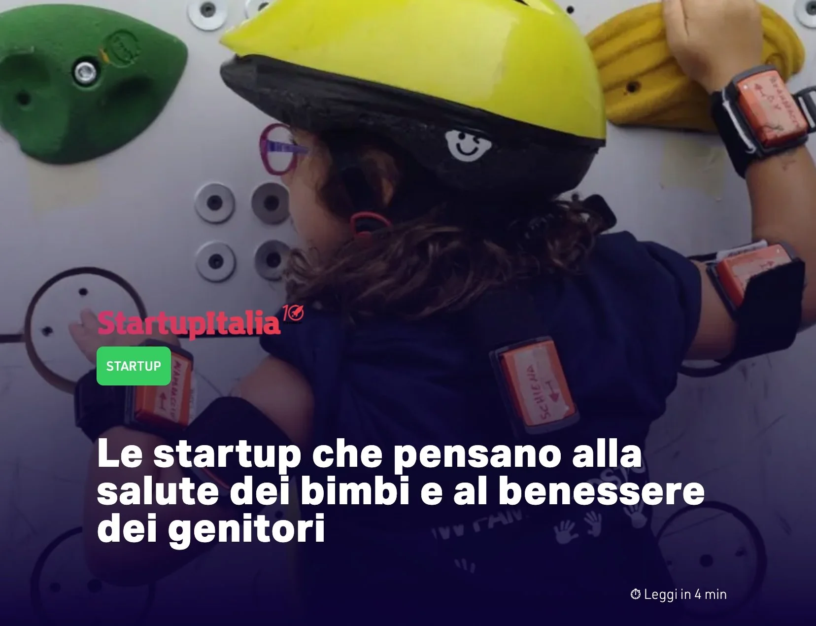 Startup Italia: le startup che pensano alla salute dei bimbi e al benessere dei genitori