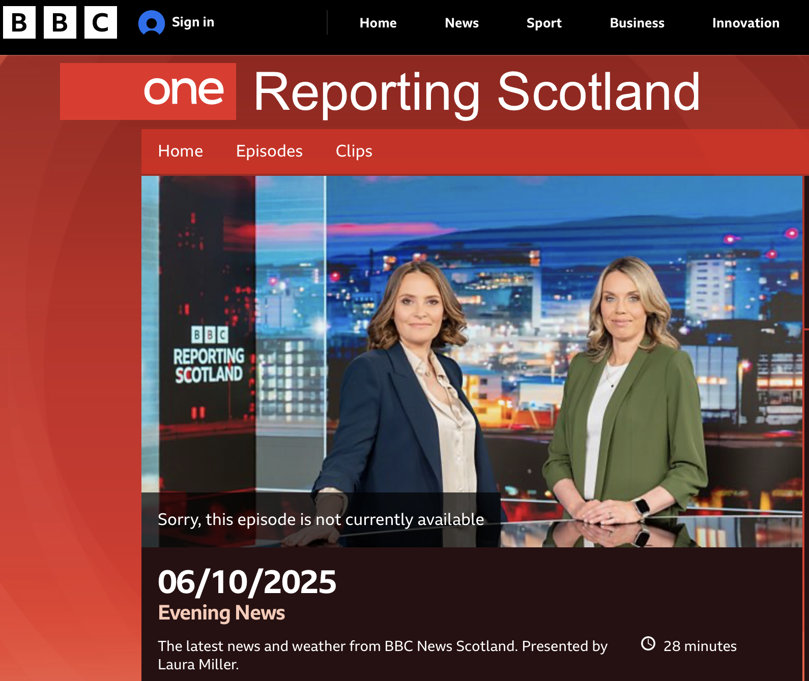 BBC Reporting Scotland