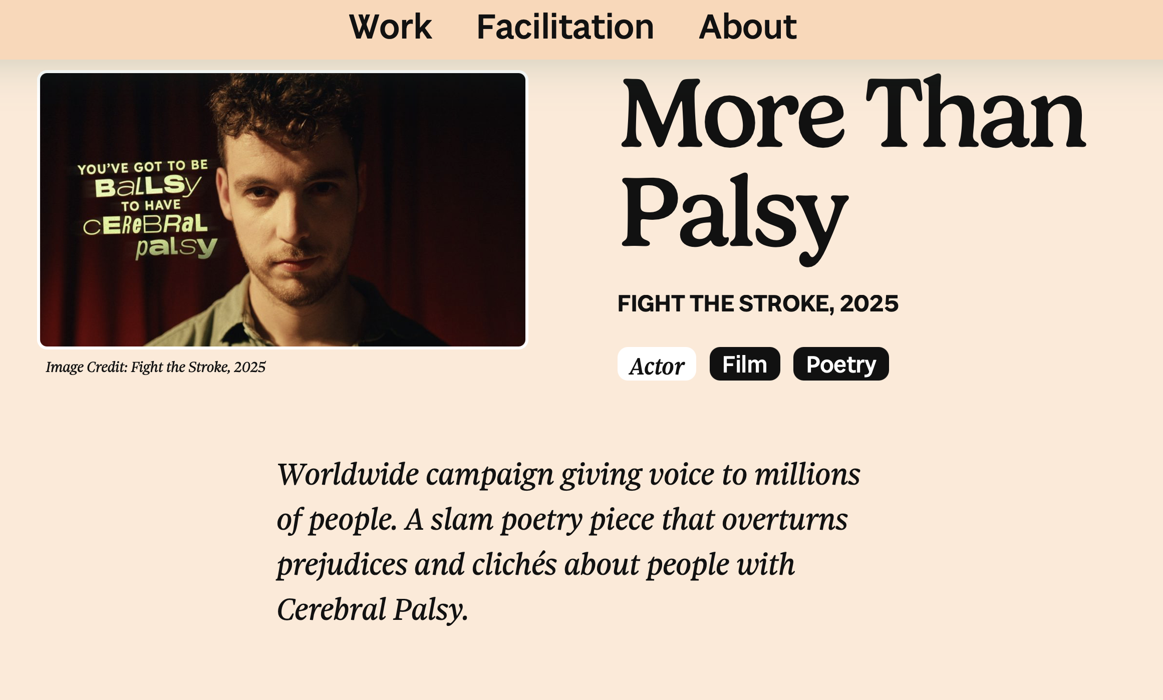 Jack Hunter - More Than Palsy