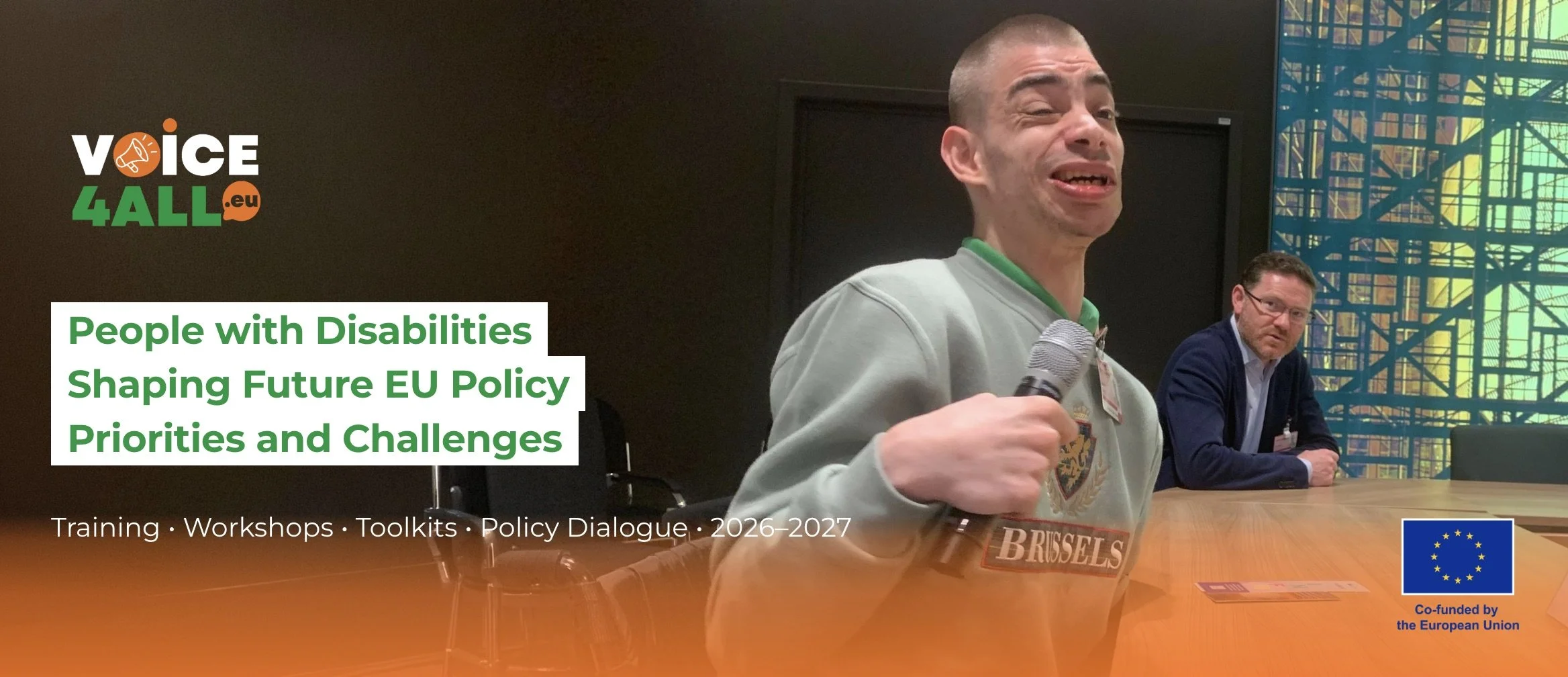 Un nuovo progetto per plasmare insieme  le future politiche dell’Unione Europea sulla disabilità