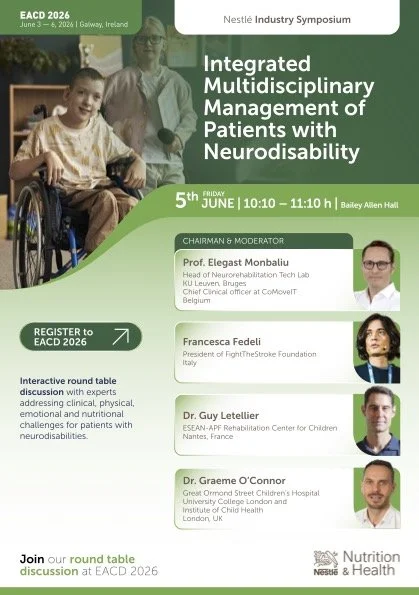 EACD 2026 - Integrated Multidisciplinary Management of Patients with Neurodisability