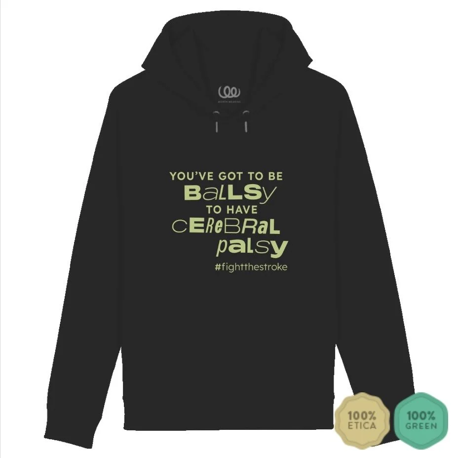 Felpa More Than Palsy, Nera