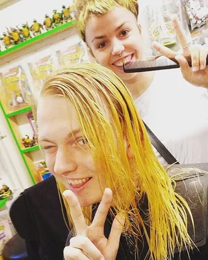 Sasha, frisør i Ruben og Bobby på Nørrebro