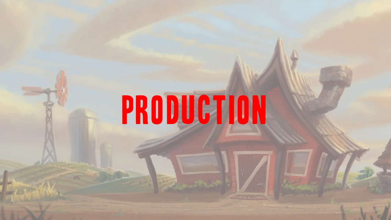Step 4 of Game Development: Production