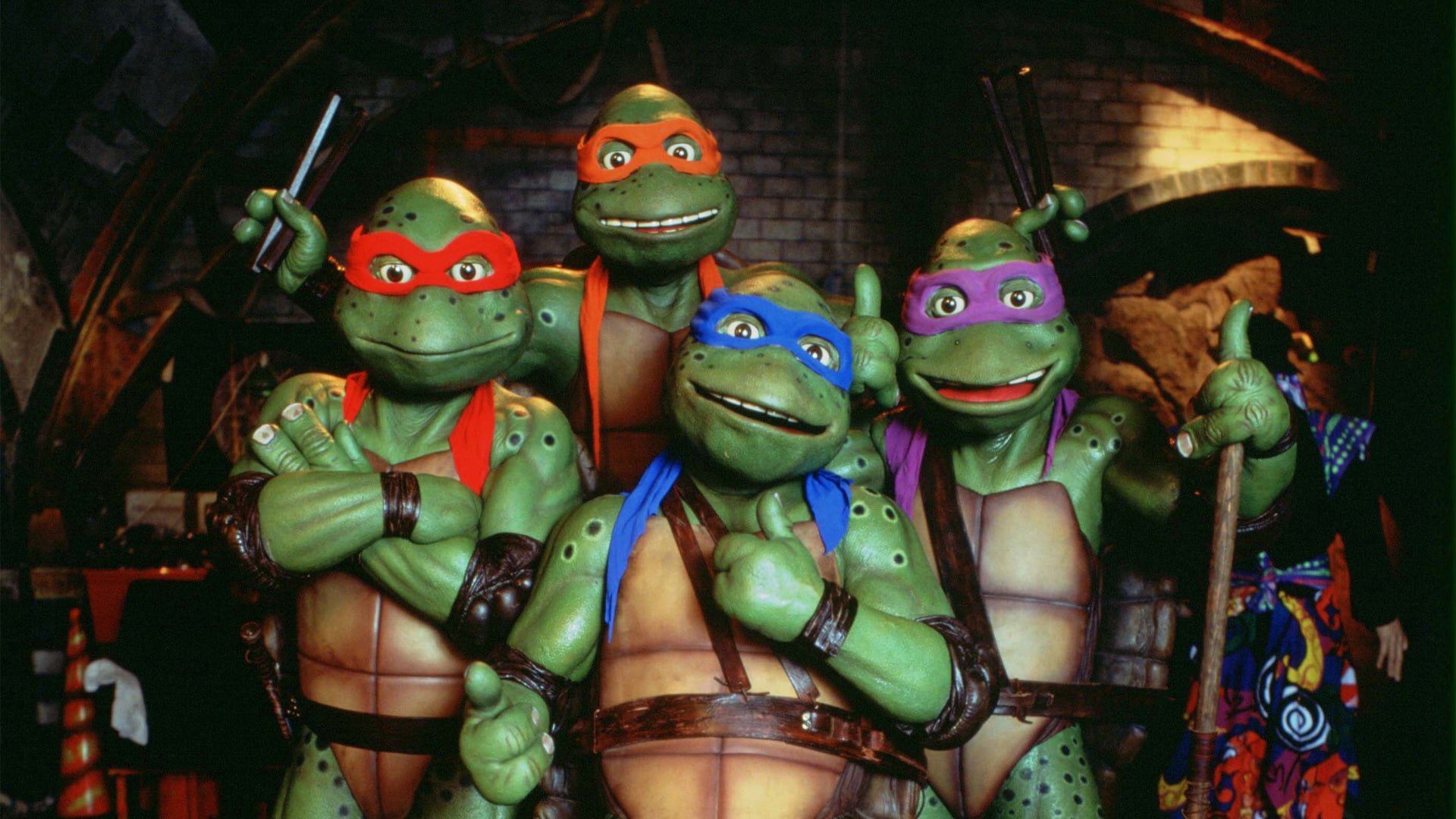 Включи turtles. Микеланджело Черепашки-ниндзя 1990. Черепашки - ниндзя - 1990 - teenage Mutant Ninja Turtles.