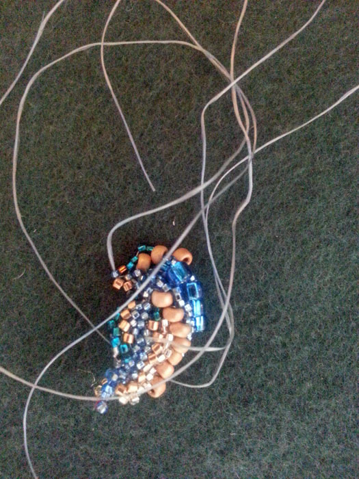 This is the second attempt. It took me six hours to get this far. I realized I had made a mistake that I couldn't fix so I abandoned this one too and started a third time.