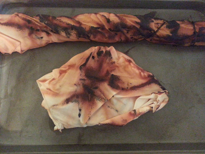 A few days later, the fabric is almost ready!