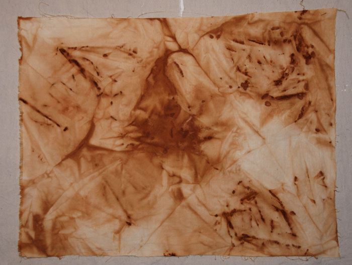 I think I will use this one as part of Christ's robe in a later Station. I love the folds and wrinkles.