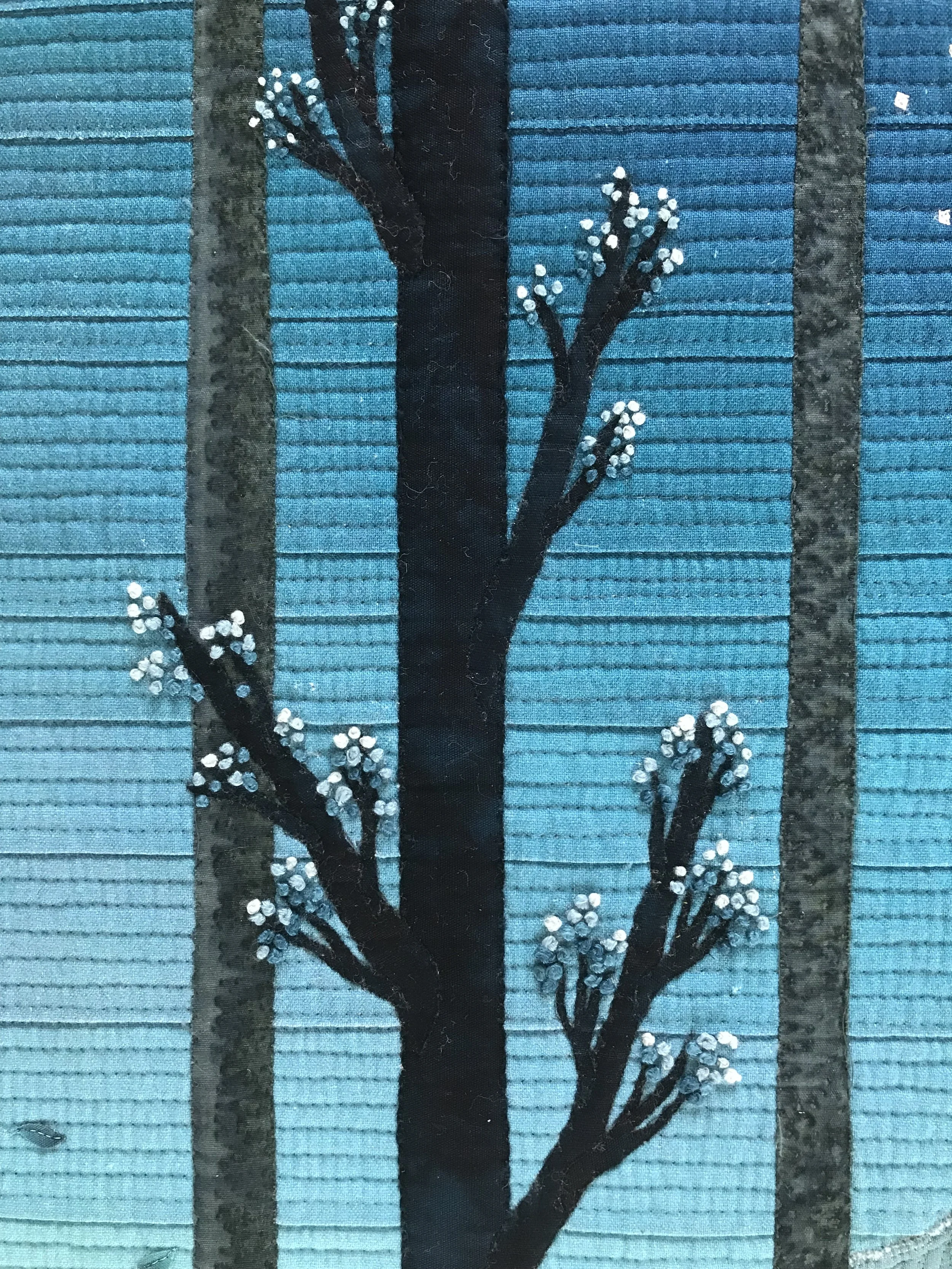 The Wisdom of Trees - detail, tree buds.