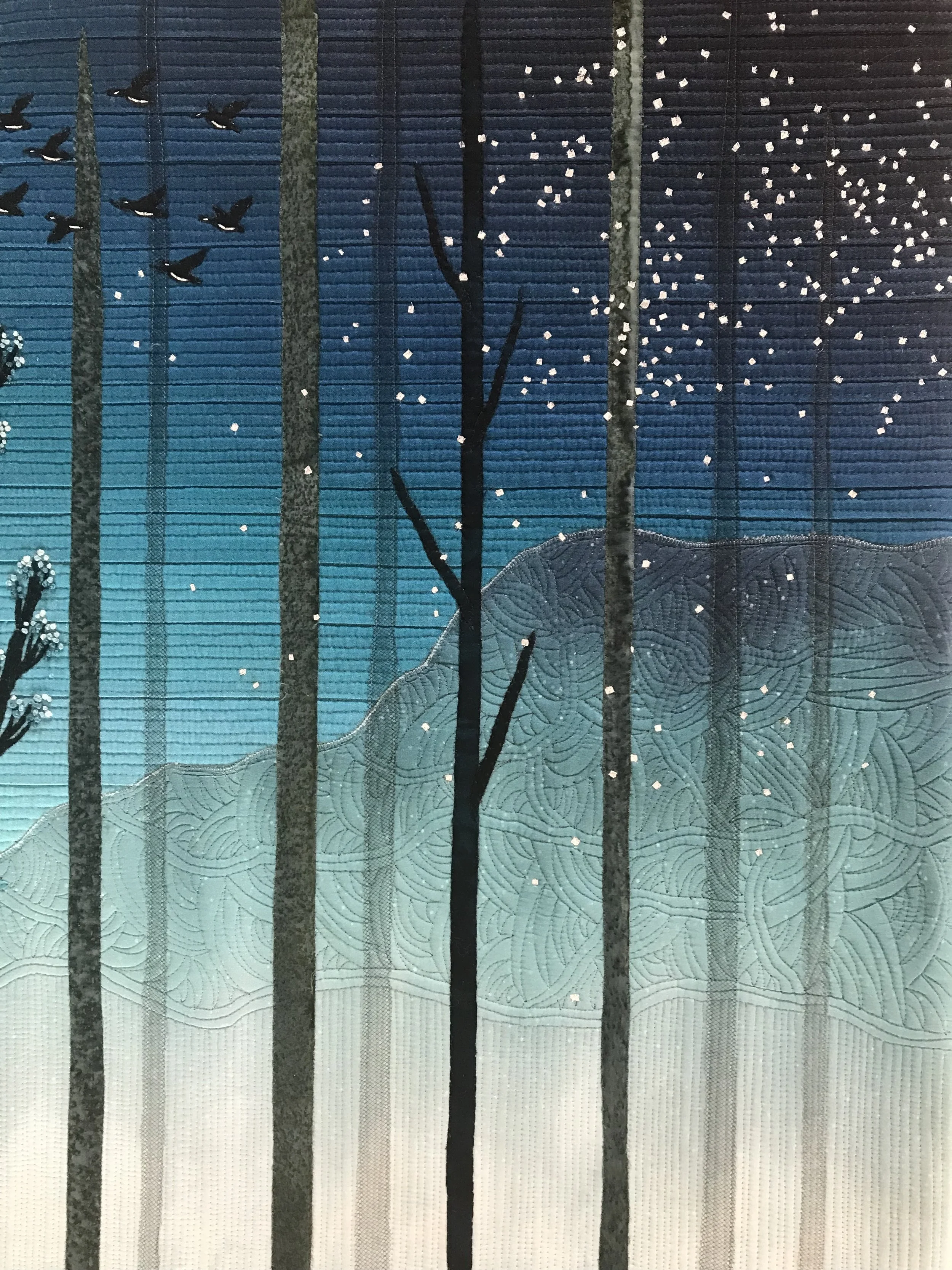 The Wisdom of Trees - detail, snow.