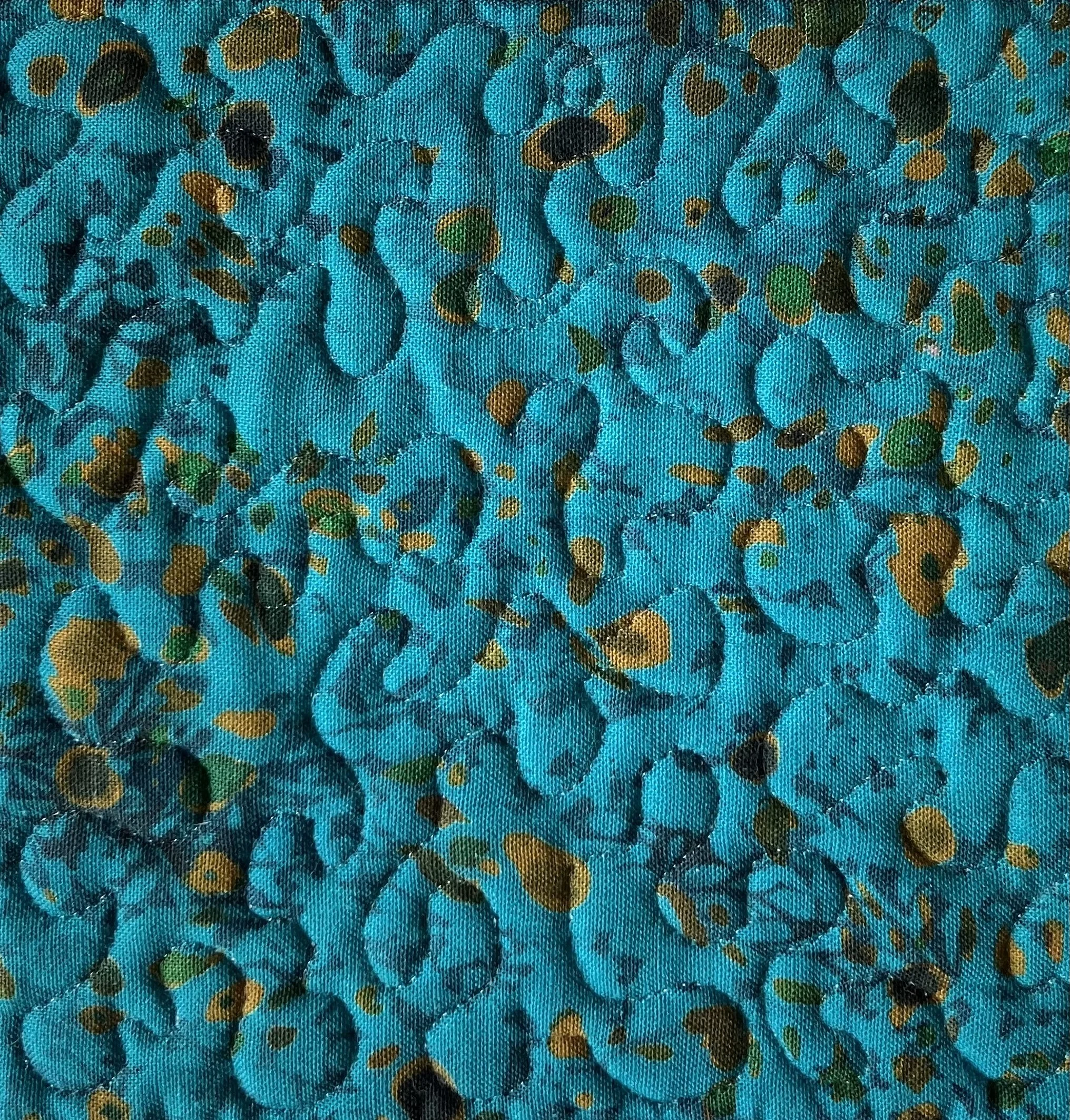 Set in Turquoise (close detail)