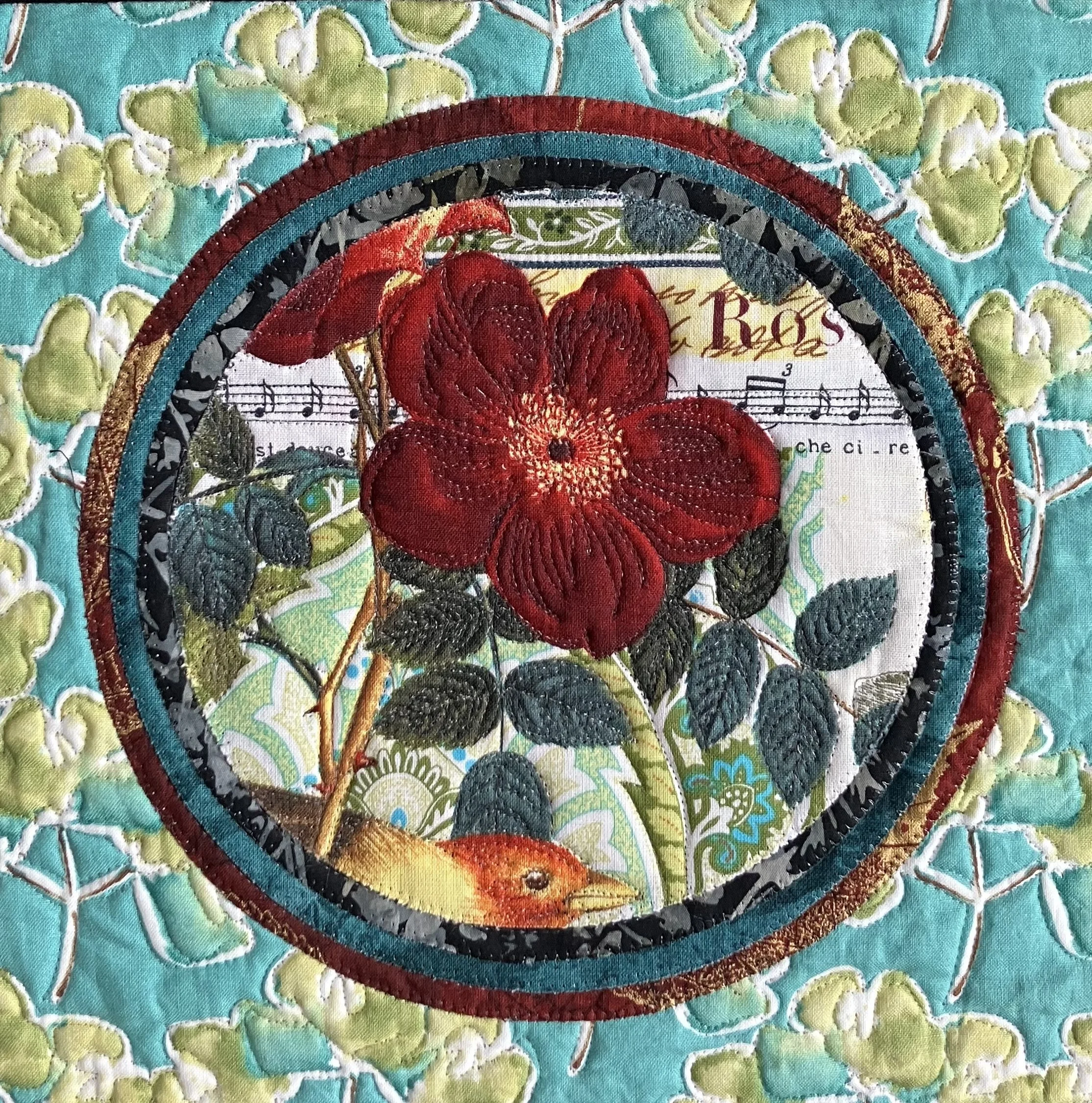 Le Jardin Vert (panel detail 1)