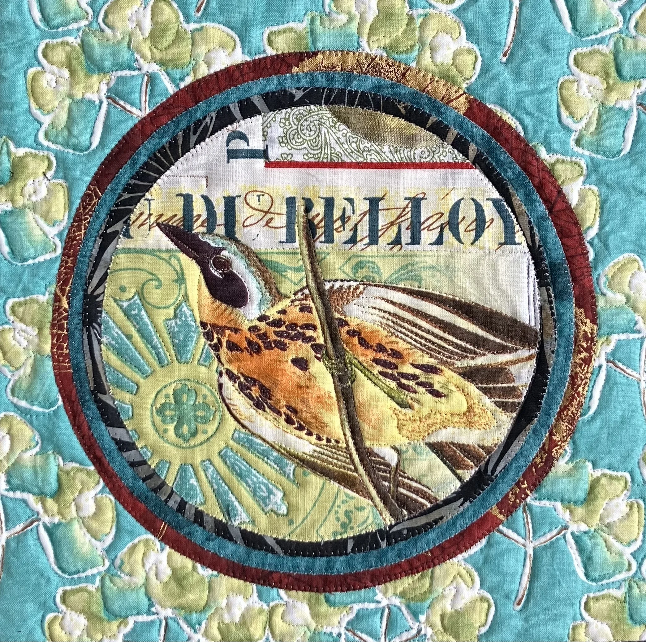 Le Jardin Vert (panel detail 2)