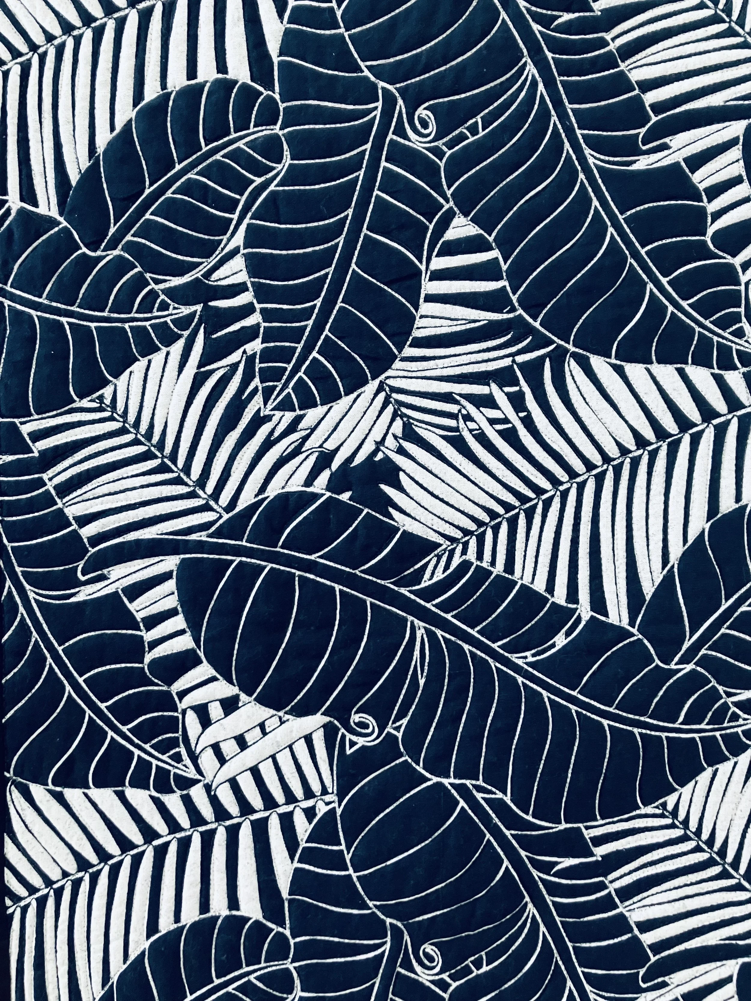 Indigo Leaves (detail)