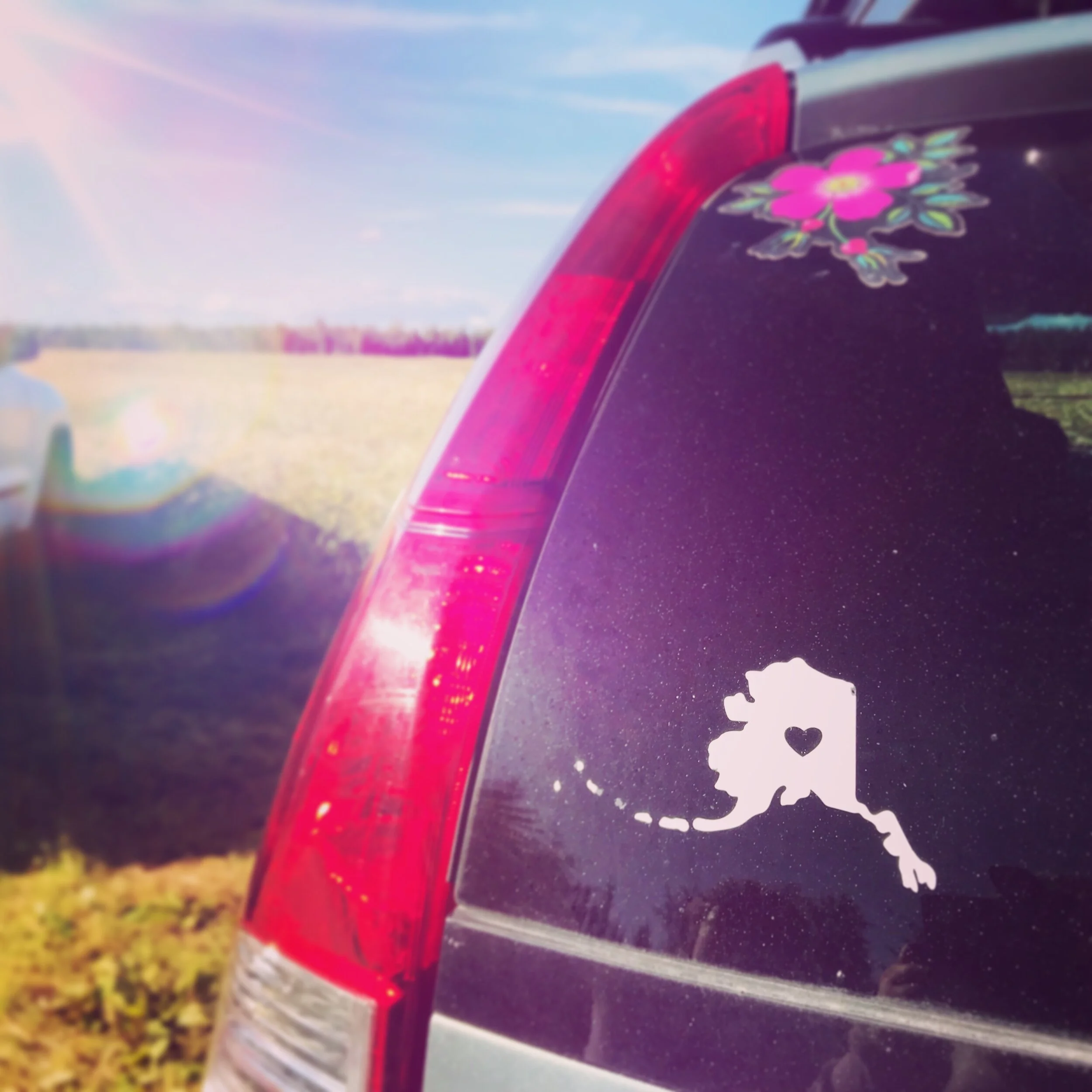 I love alaska sticker / decal