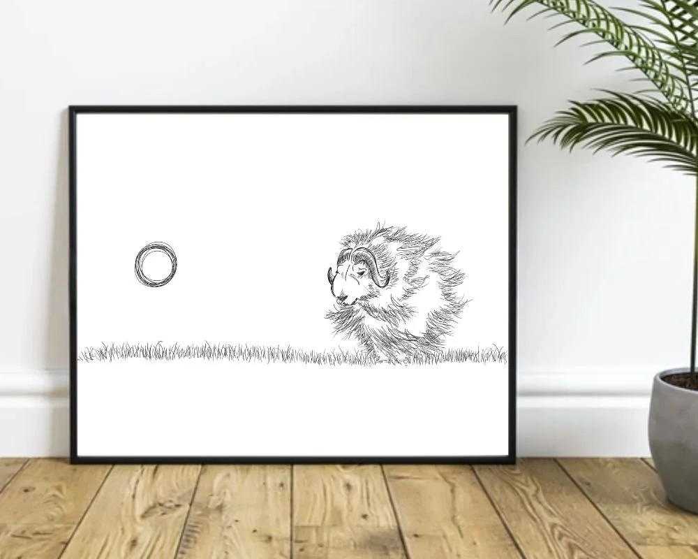 oomingmak original screen print