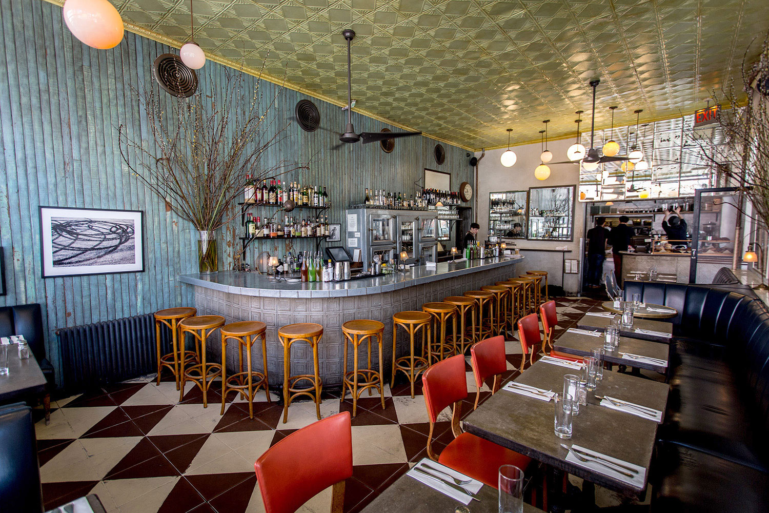 estilonyc.com: Cafe Colette Interior