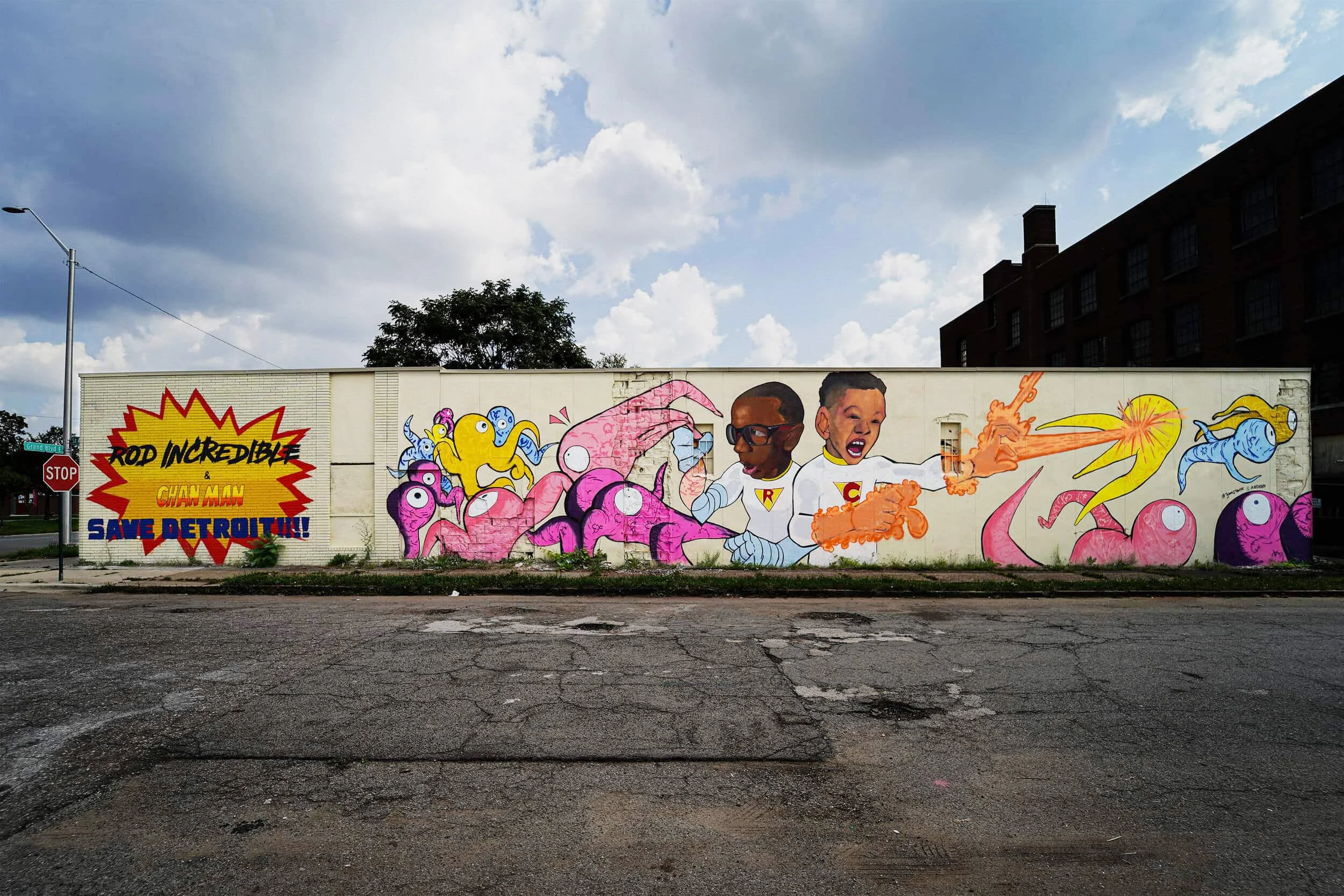 Rod-Incredible  &  Chan-Man Save Detroit!  