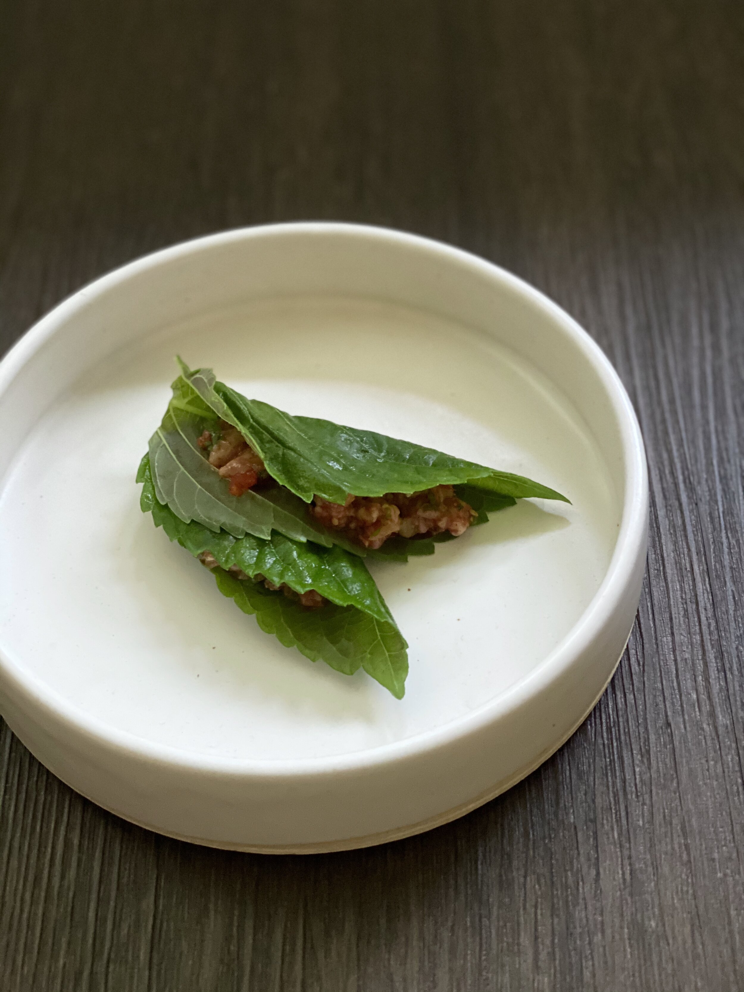 Shiso Leaf Tartare