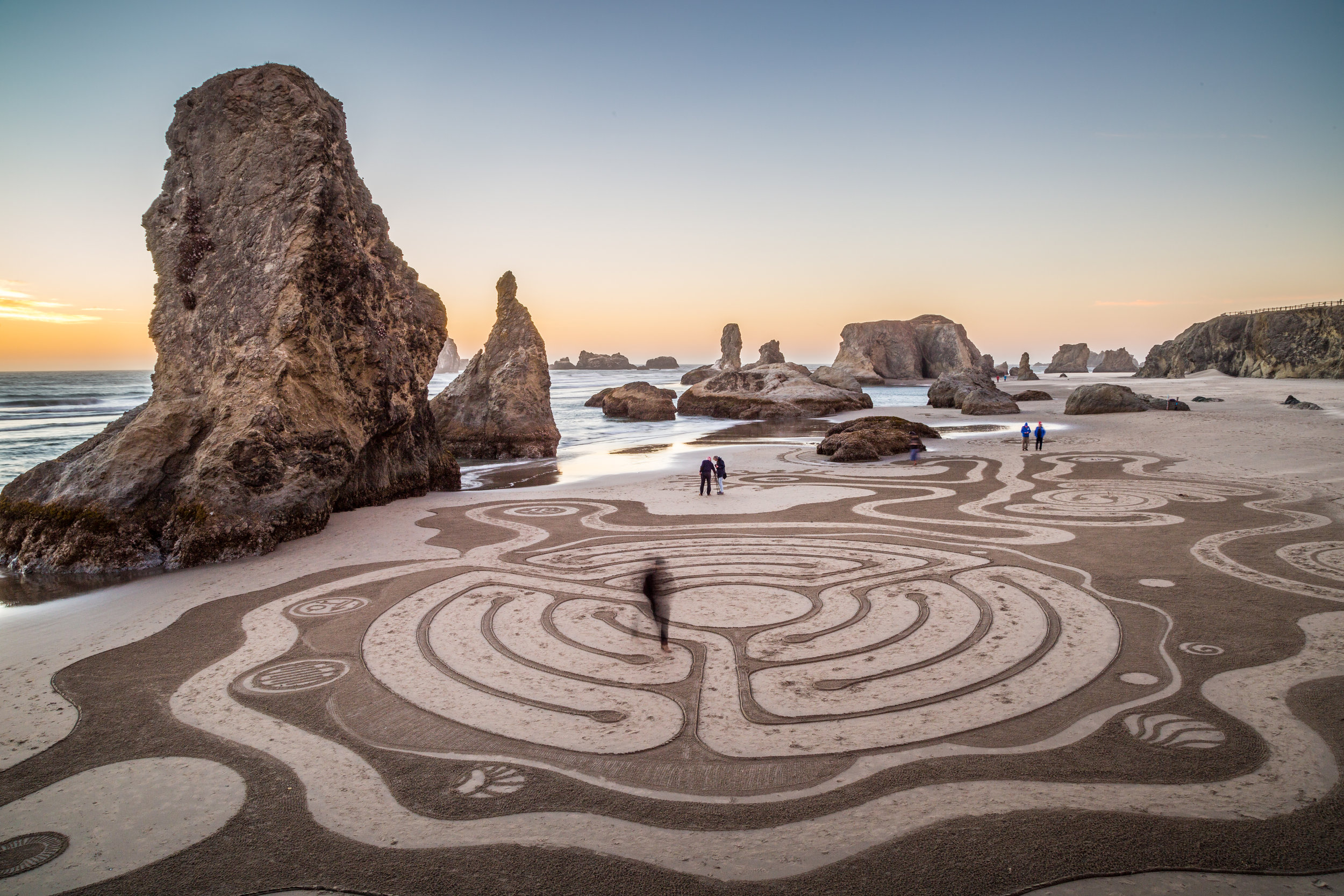 Labyrinth, Bandon Beach